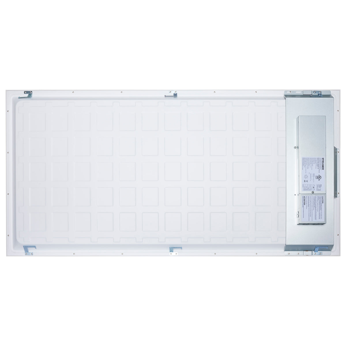 LED Emergency Backlit Flat Panel - 2 ft. x 4 ft. - Wattage and CCT Selectable - 120-347 Volt - ColorQuick Technology - PowerQuick Technology - White Finish