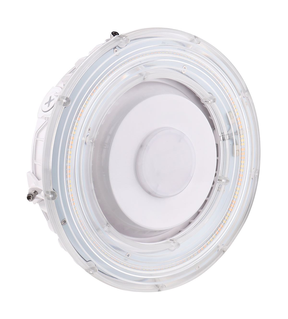 LED Canopy Fixture - 40 Watt - CCT Selectable - White Finish - 120-277 Volt