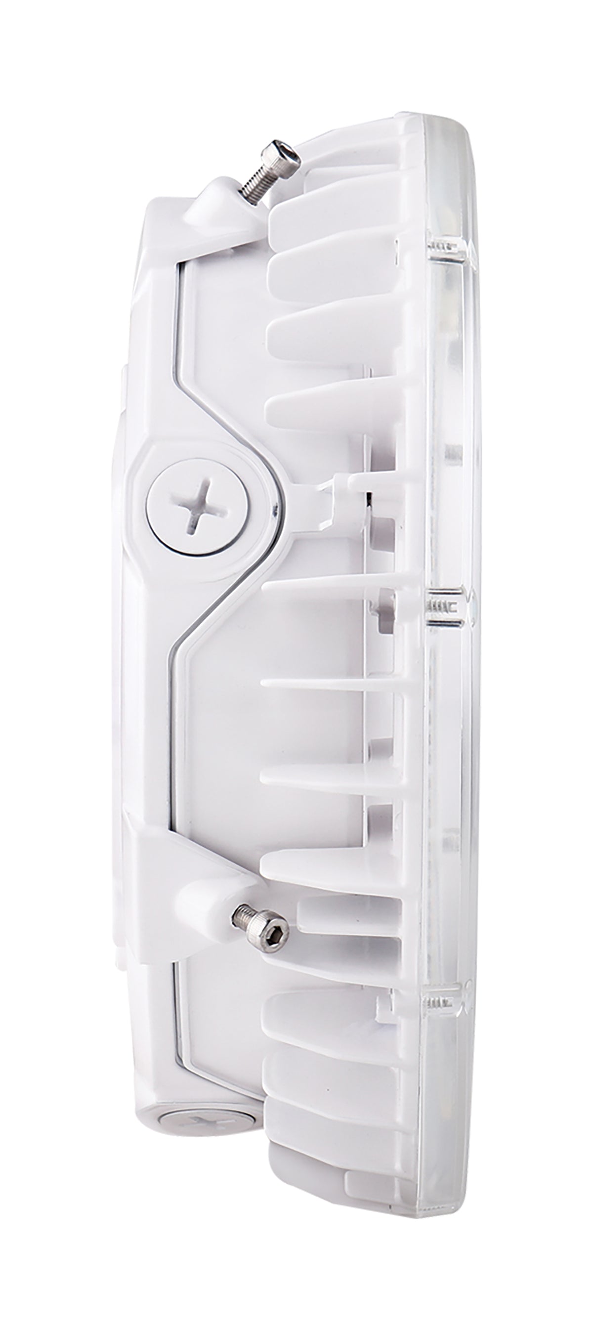 LED Canopy Fixture - 40 Watt - CCT Selectable - White Finish - 120-277 Volt