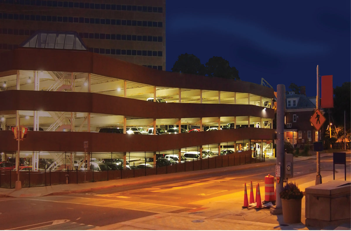 LED Canopy Fixture - 40 Watt - CCT Selectable - Bronze Finish - 120-277 Volt