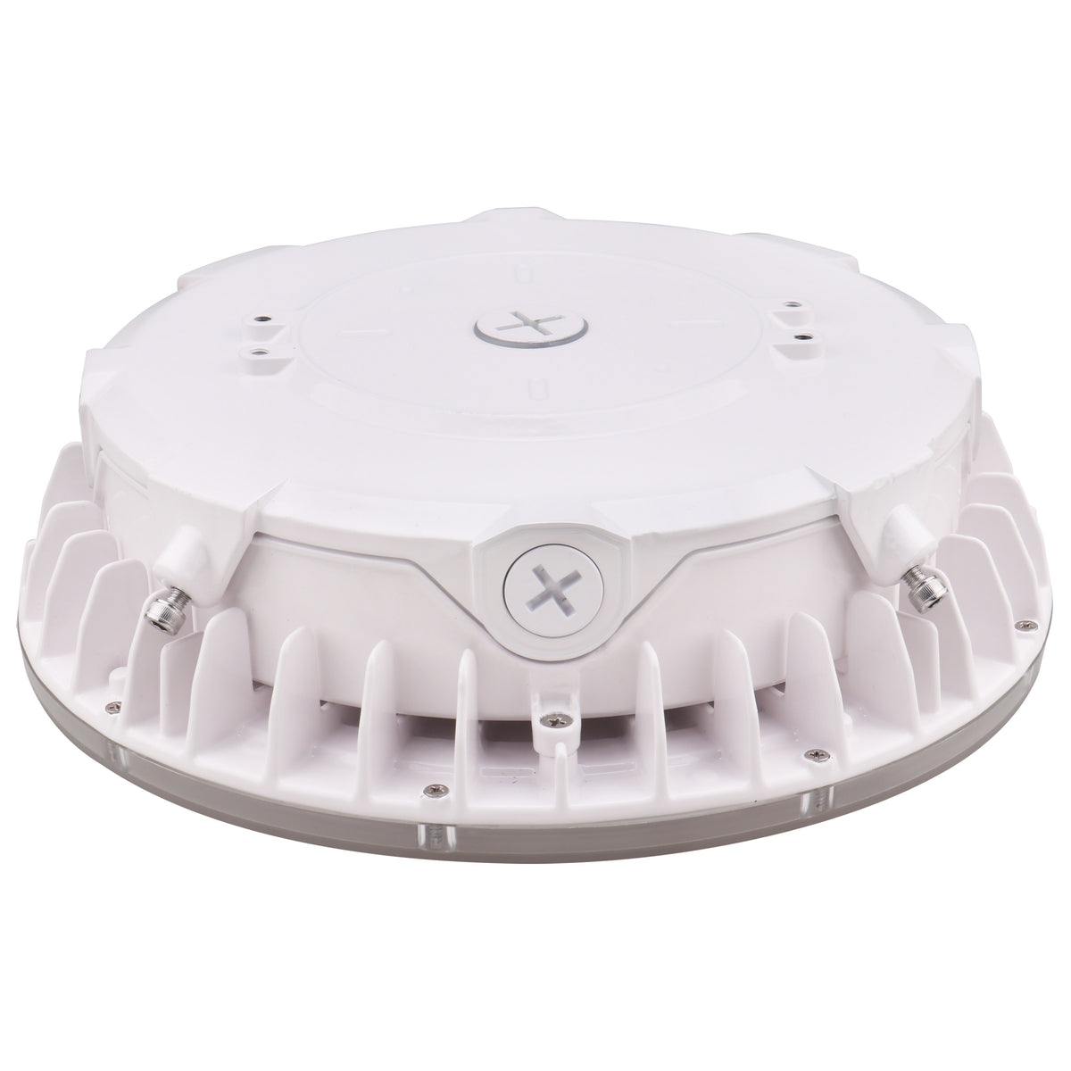 LED Canopy Fixture - 100 Watt - CCT Selectable - White Finish
