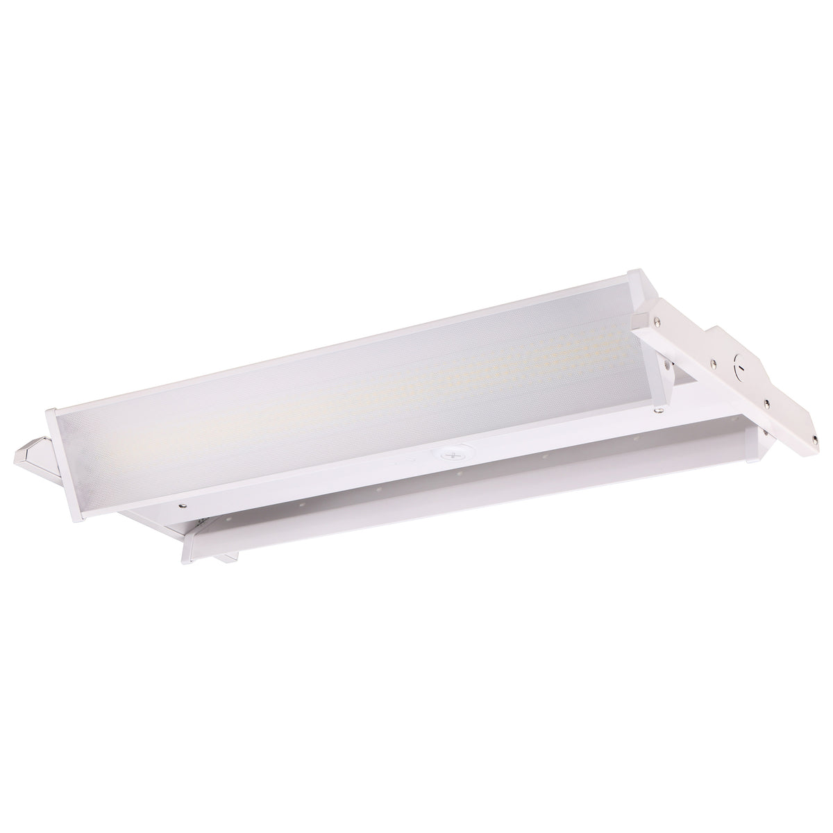 LED Adjustable High bay - 110 Watt - 4000K - Integrated Sensor Port - 120-277 Volt - White Finish product image