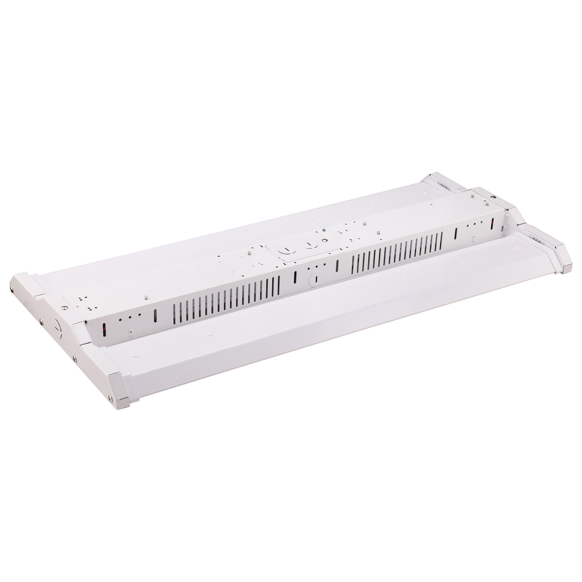 LED Adjustable High bay - 110 Watt - 5000K - Integrated Sensor Port - 120-277 Volt - White Finish