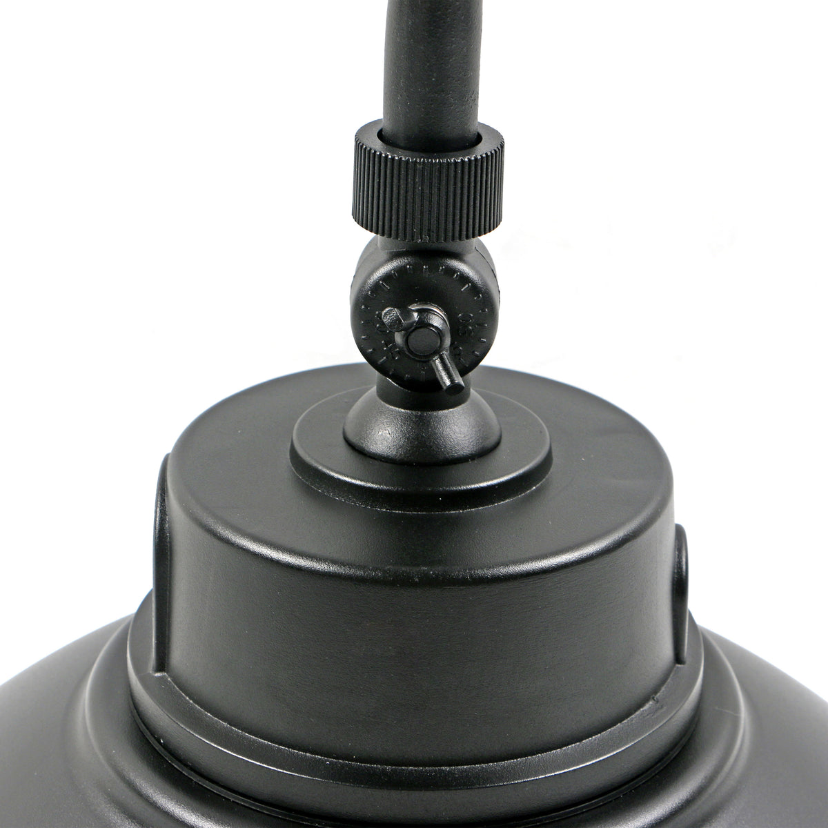 LED Gooseneck - 30W/40W/50W - CCT Selectable 3K/4K/5K - Black - 120-277V - With Photocell