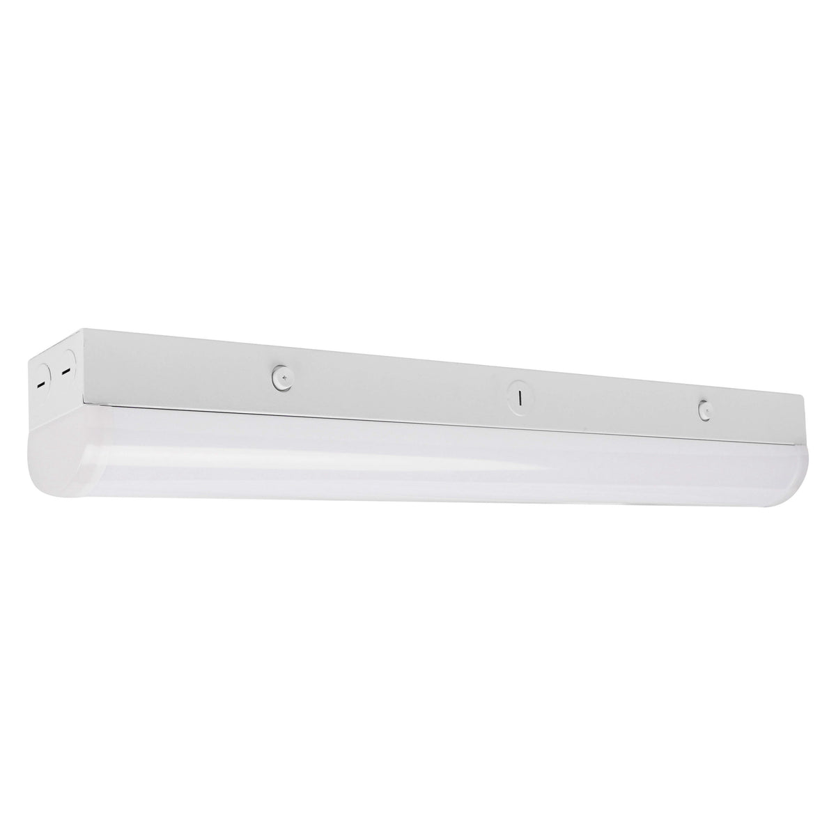 LED 2 ft. - Linear Strip Light - 15/20/25 Watt - 35K/40K/50K Selectable - White Finish - 120-277V - Integrated EM & Sensor