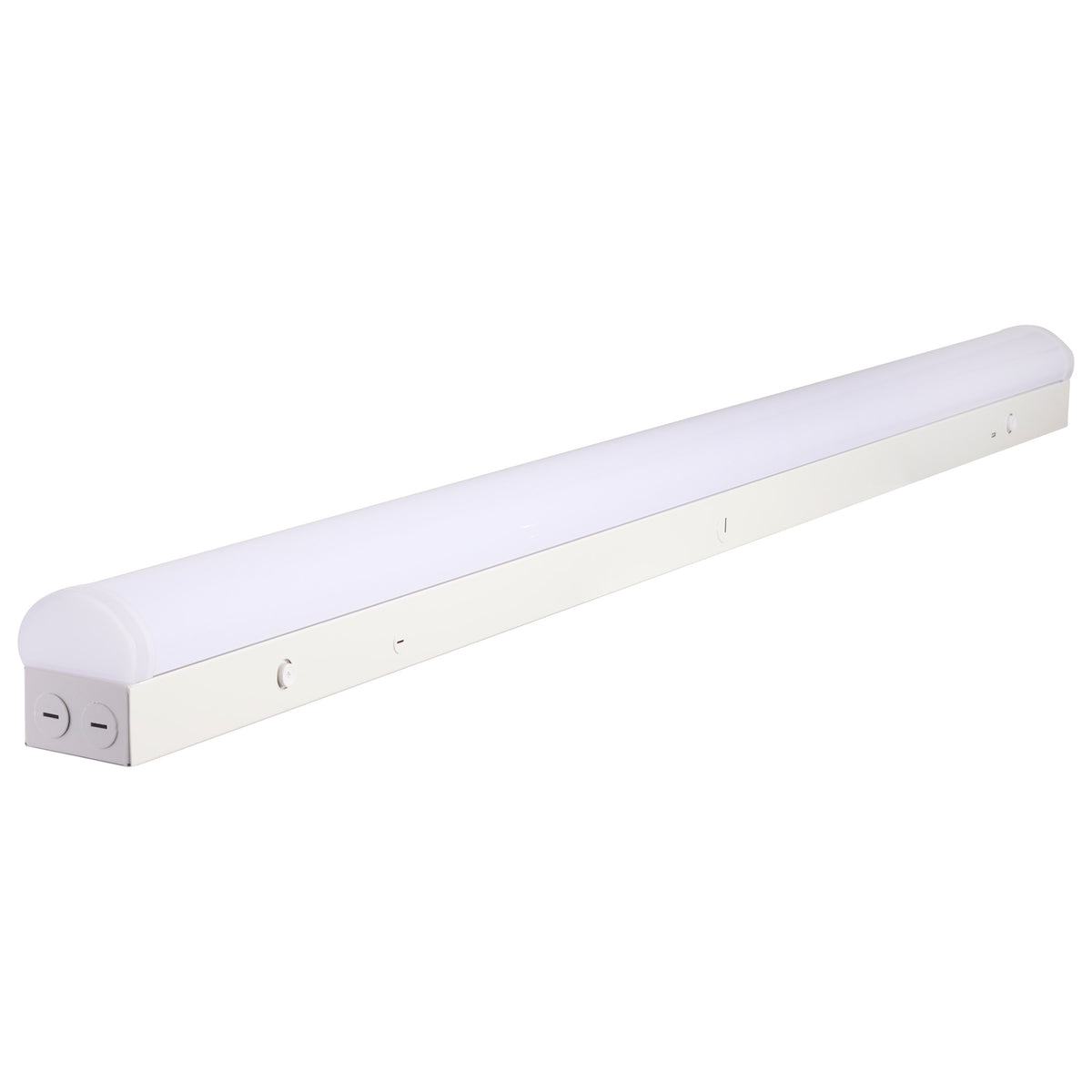 4 ft. LED - Linear Strip Light - Wattage and CCT Selectable - White Finish
