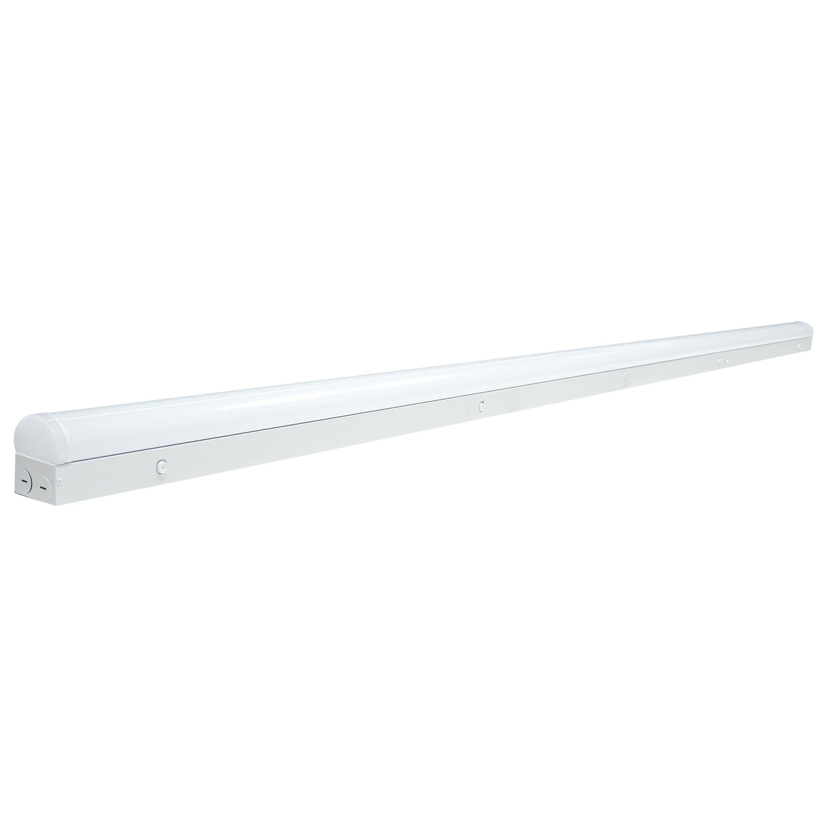 8 Foot LED Linear Strip Light - Field Selectable - White Finish