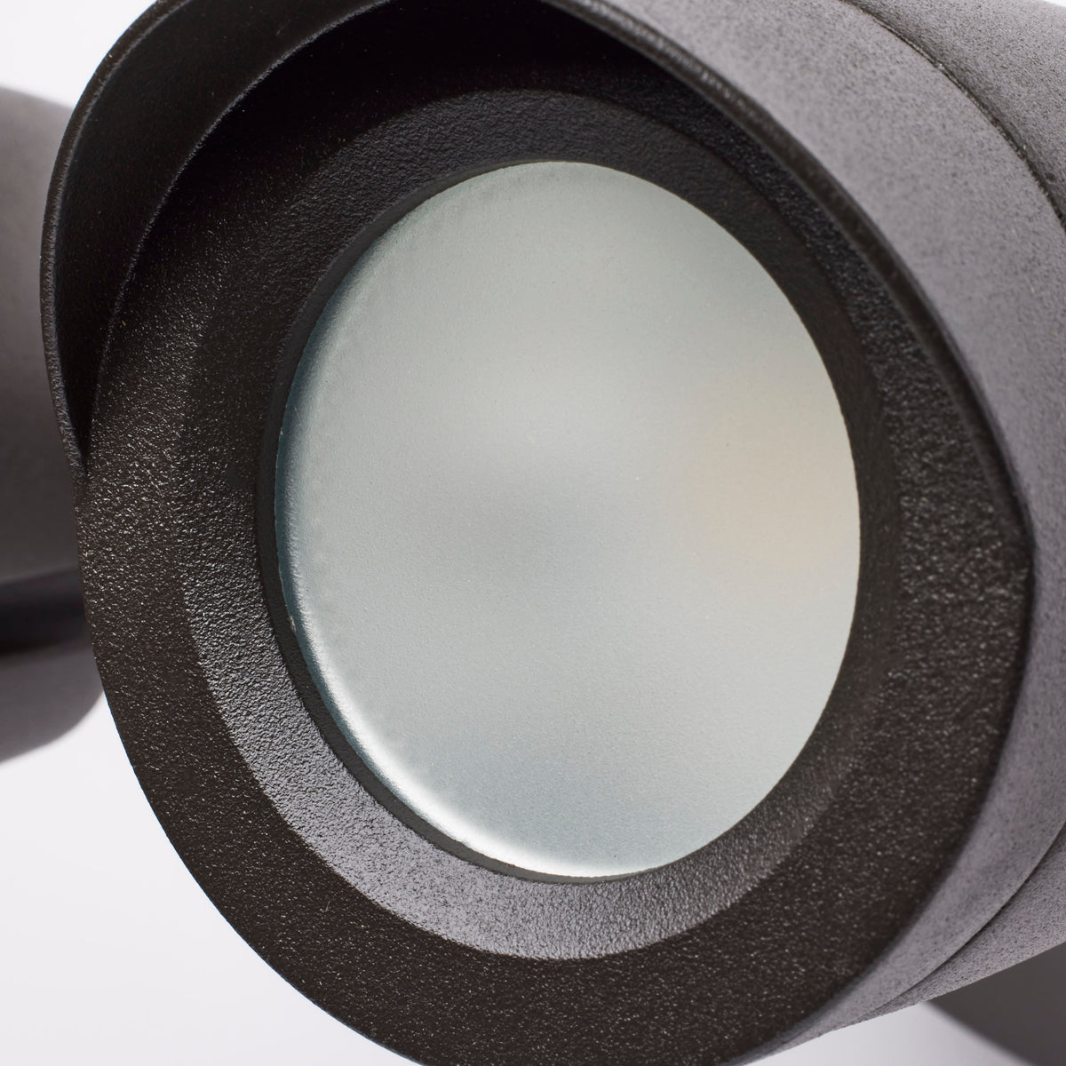 LED Security Light - Dual Head - Bronze Finish - 3000K