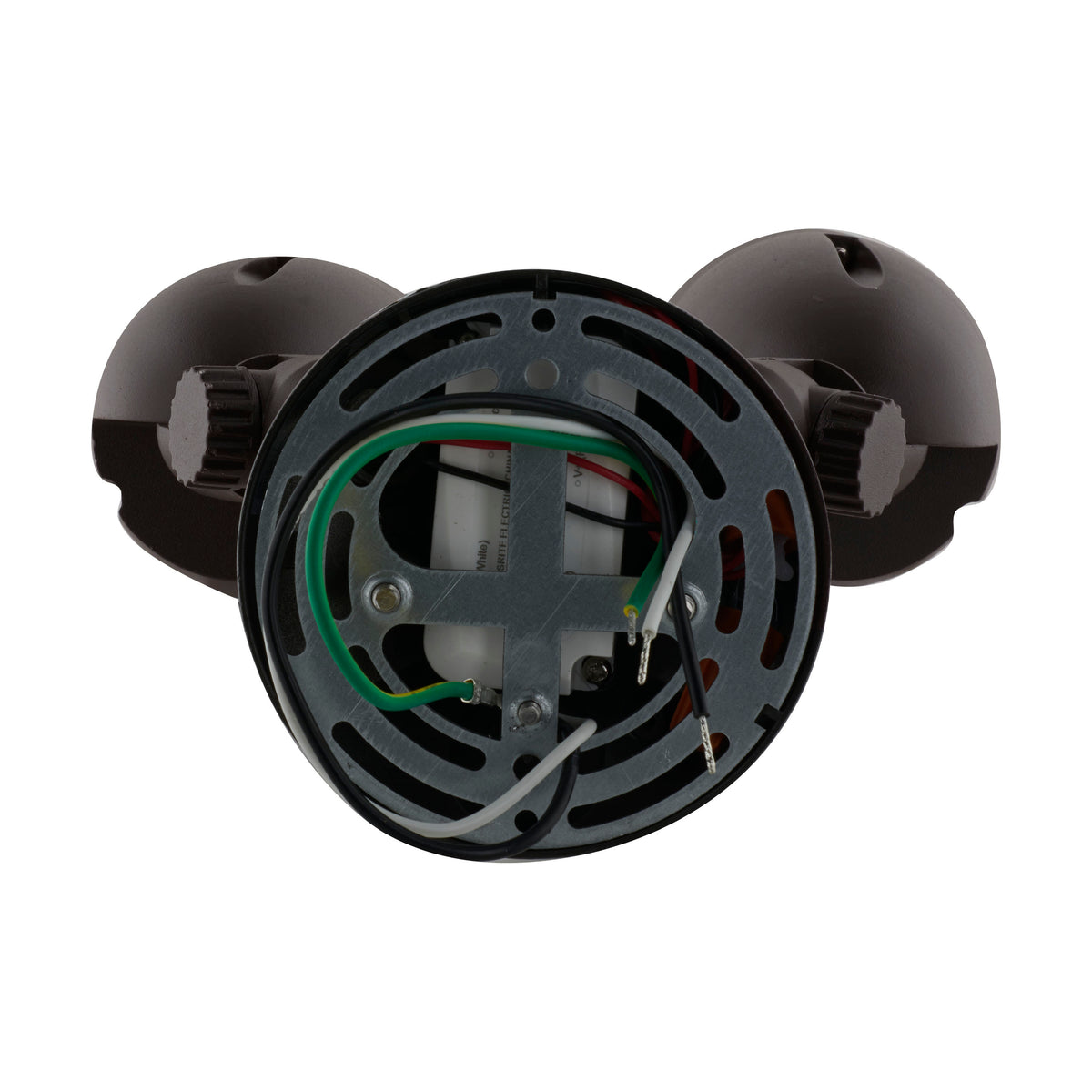 LED Security Light - Dual Head - Motion Sensor Included - Bronze Finish - 3000K