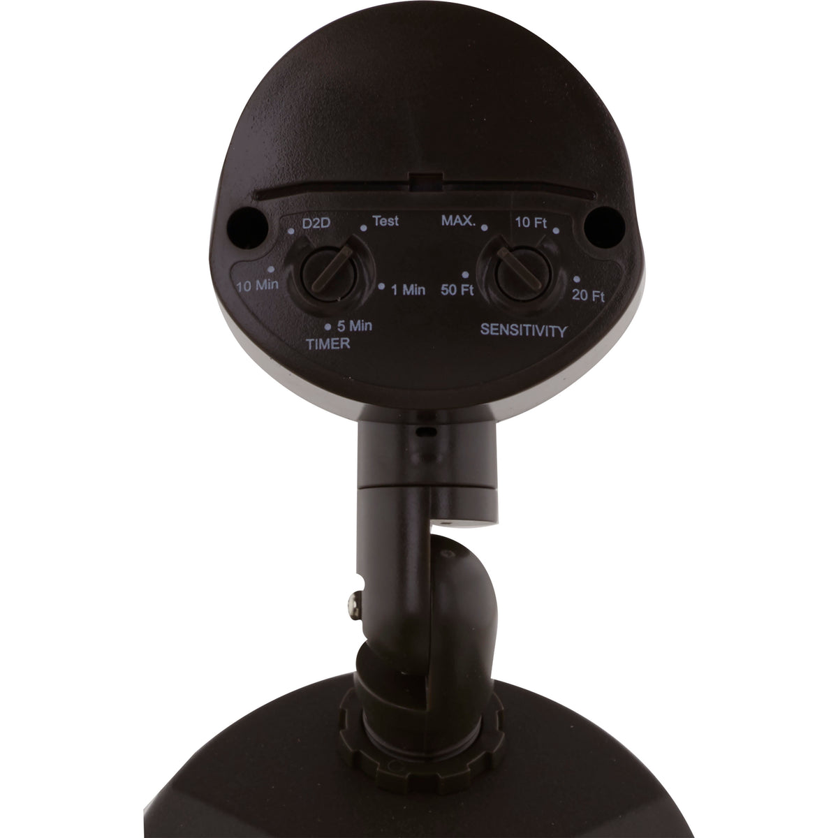 LED Security Light - Dual Head - Motion Sensor Included - Bronze Finish - 3000K