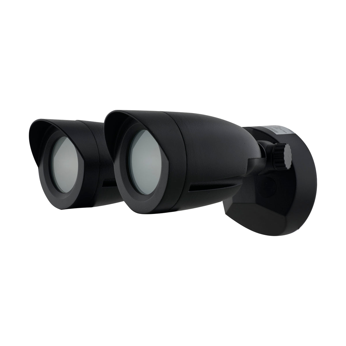 LED Security Light - Dual Head - Black Finish - 3000K