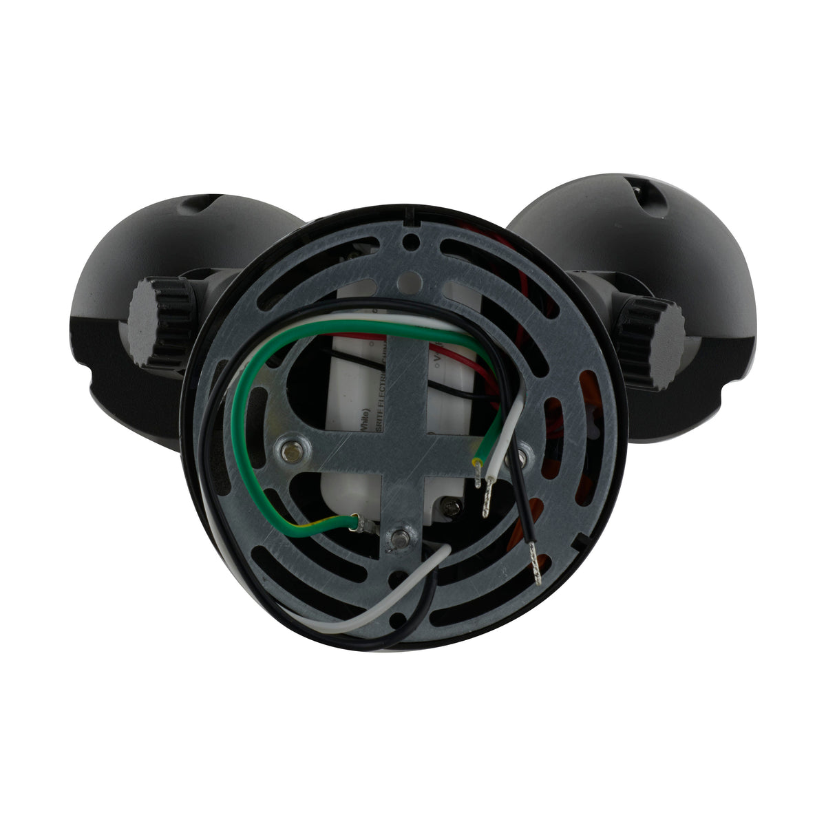 LED Security Light - Dual Head - Black Finish - 3000K