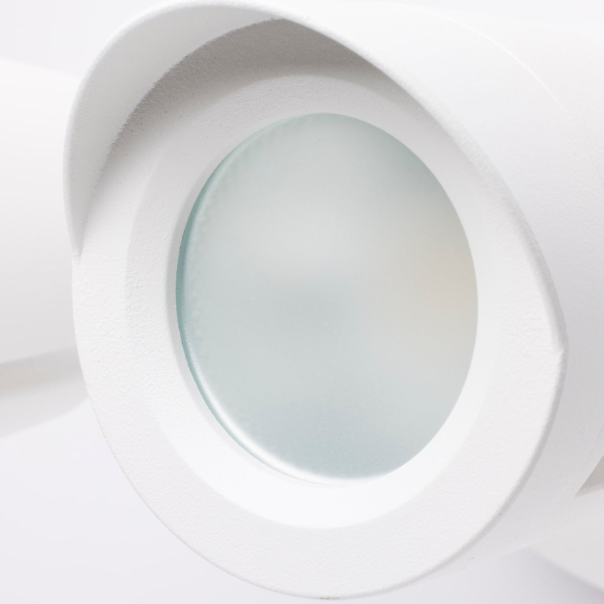 LED Security Light - Dual Head - White Finish - 4000K