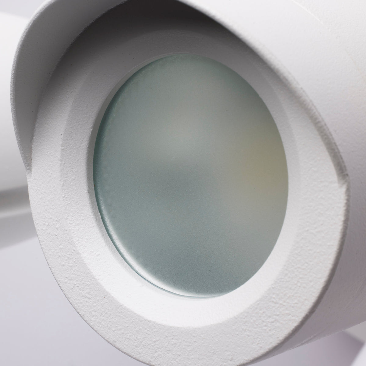 LED Security Light - Dual Head - Motion Sensor Included - White Finish - 4000K