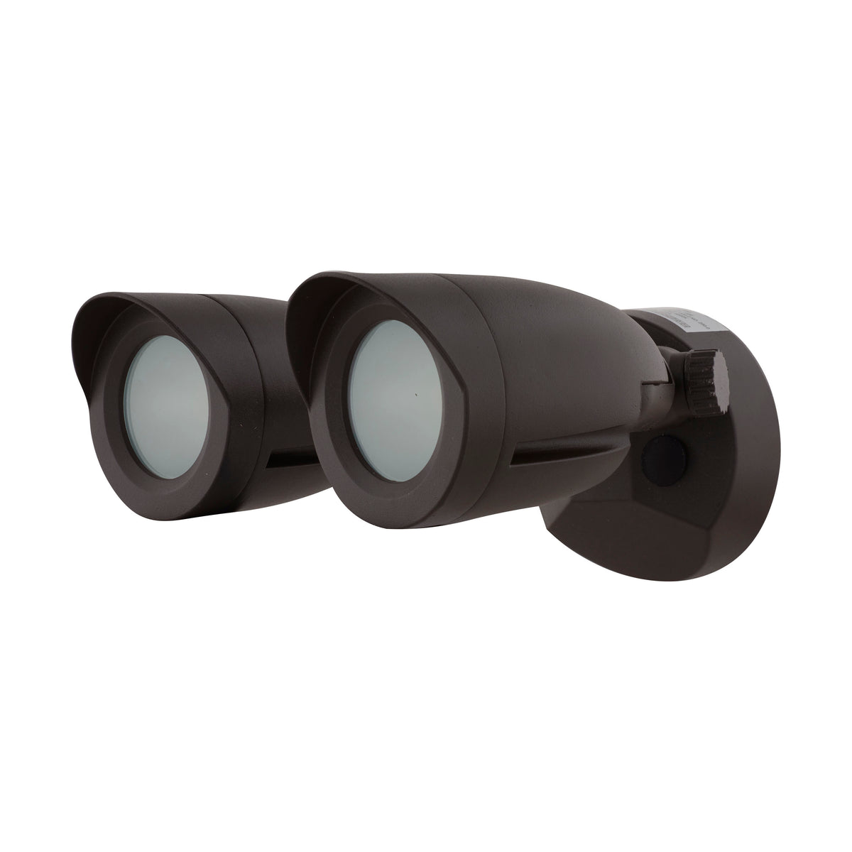 LED Security Light - Dual Head - Bronze Finish - 4000K