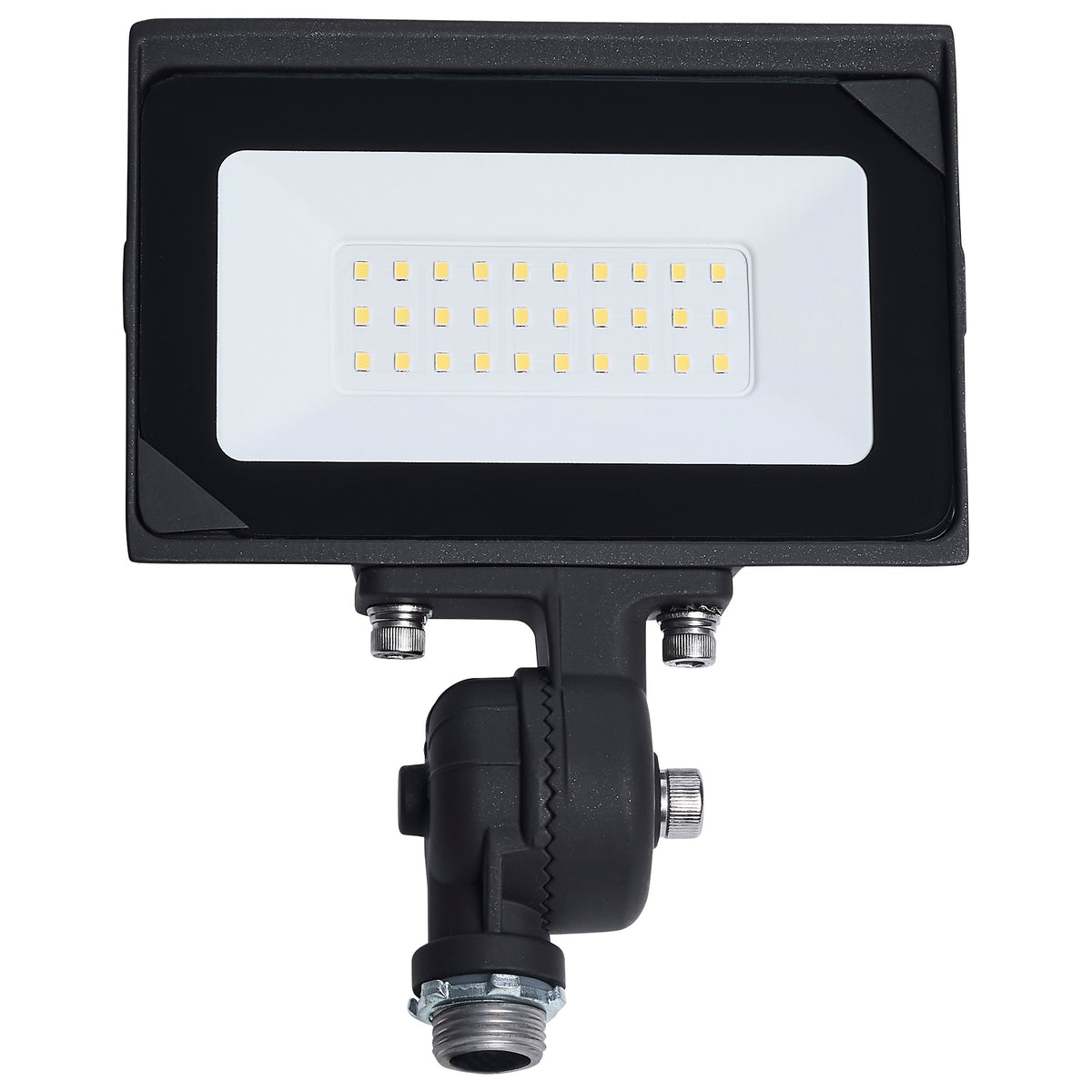 15 Watt LED DOB Tempered Glass Flood Light - 4000K CCT - Bronze Finish