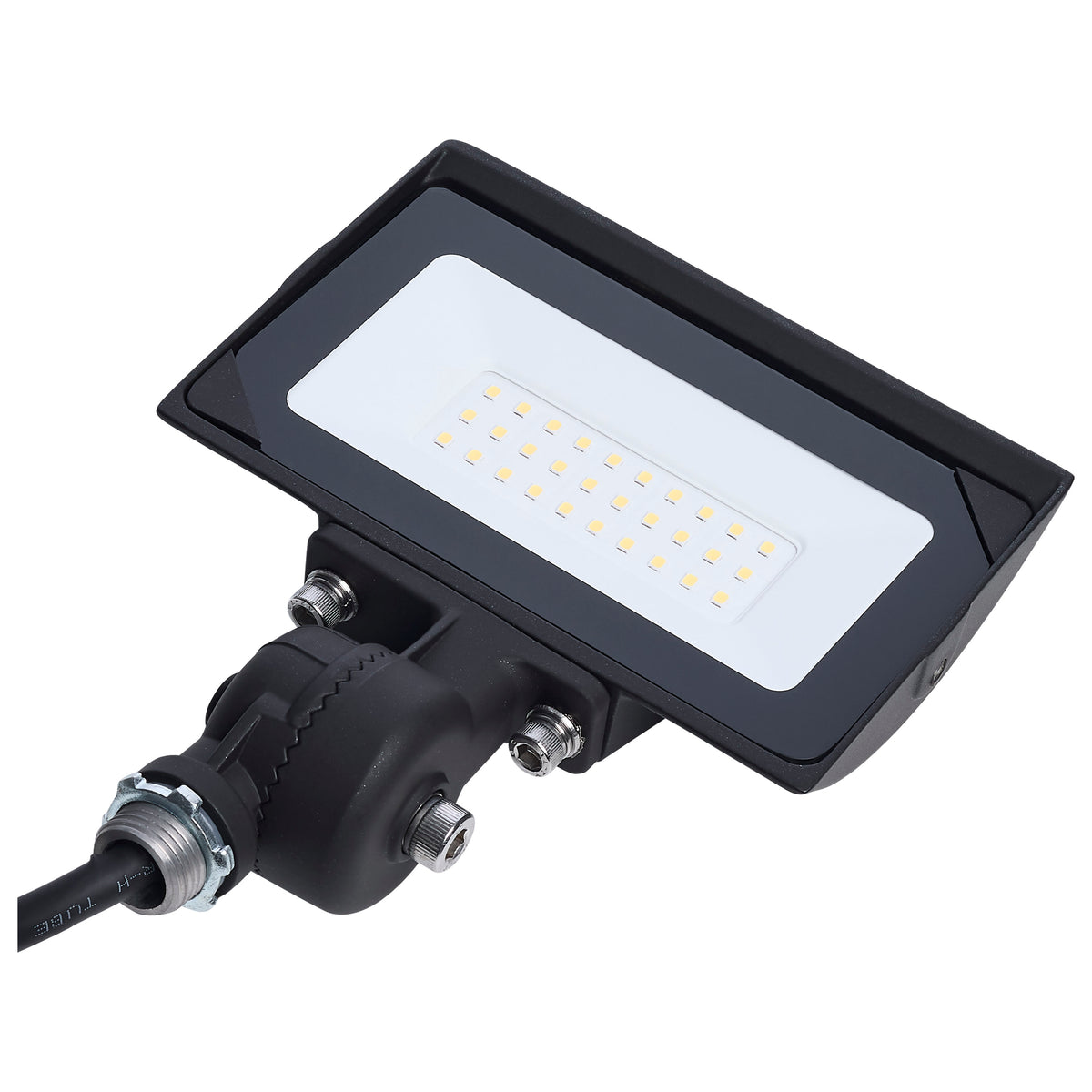 15 Watt LED DOB Tempered Glass Flood Light - 4000K CCT - Bronze Finish