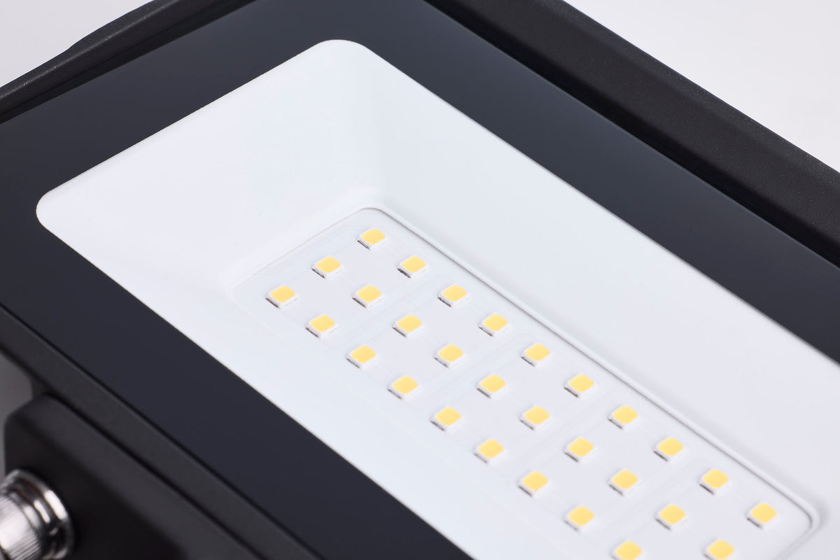15 Watt LED DOB Tempered Glass Flood Light - 4000K CCT - Bronze Finish