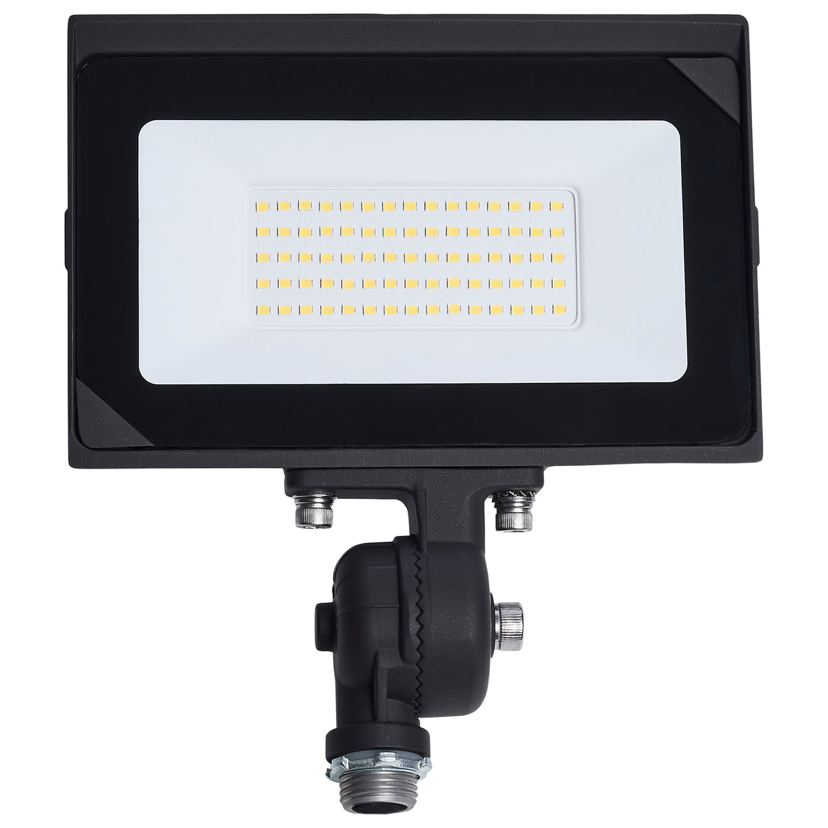 50 Watt LED DOB Tempered Glass Flood Light - 4000K CCT - Bronze Finish