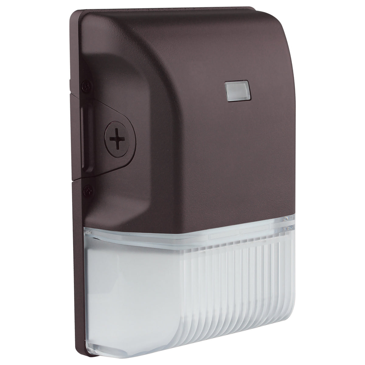 LED Small Wall Pack - 20W - Selectable 3K/4K/5K - Bronze Finish - 100-277V