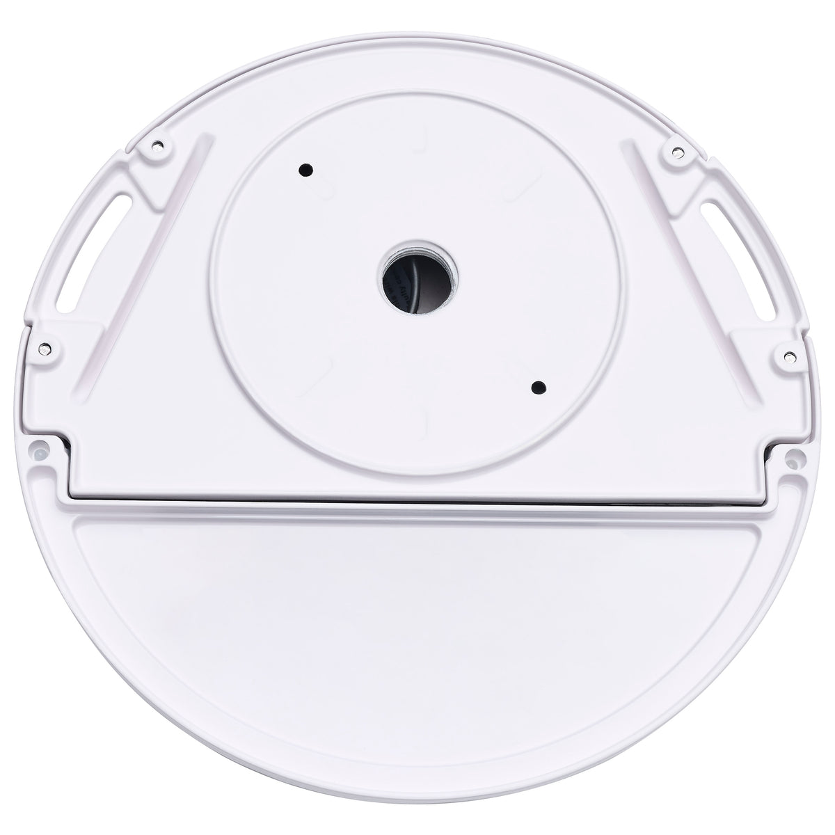 LED Small Round Wall Pack - 20W - CCT Selectable - Bypassable Photocell - 120-277 Volt - White Finish