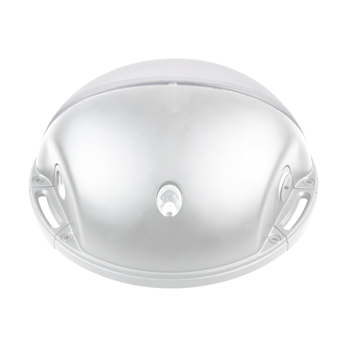 LED Small Round Wall Pack - 20W - CCT Selectable - Bypassable Photocell - 120-277 Volt - White Finish
