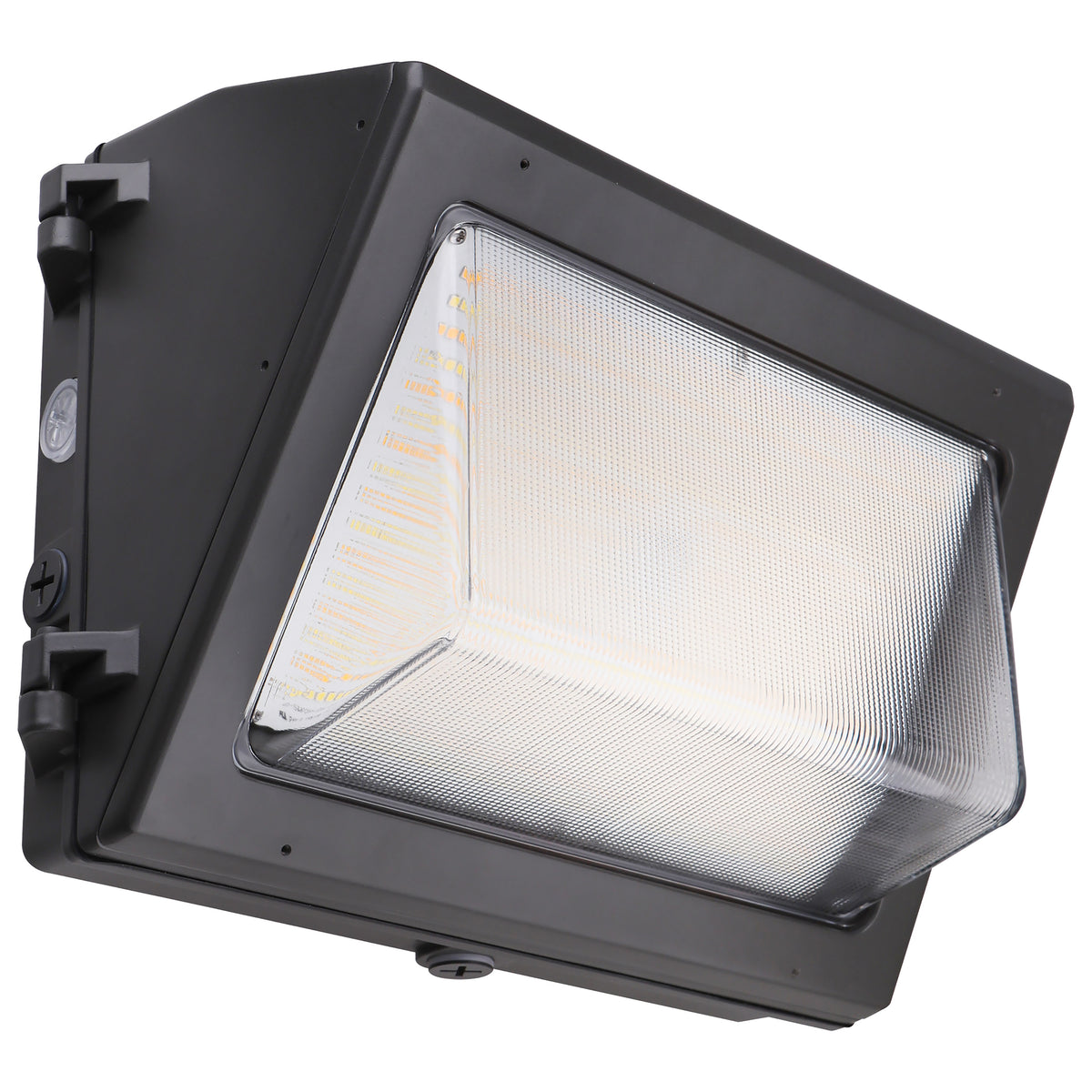 Emergency Architectural LED Wall Pack - Selectable 3K/4K/5K - Wattage Adjustable - Bypassable Photocell - 120-277 Volt