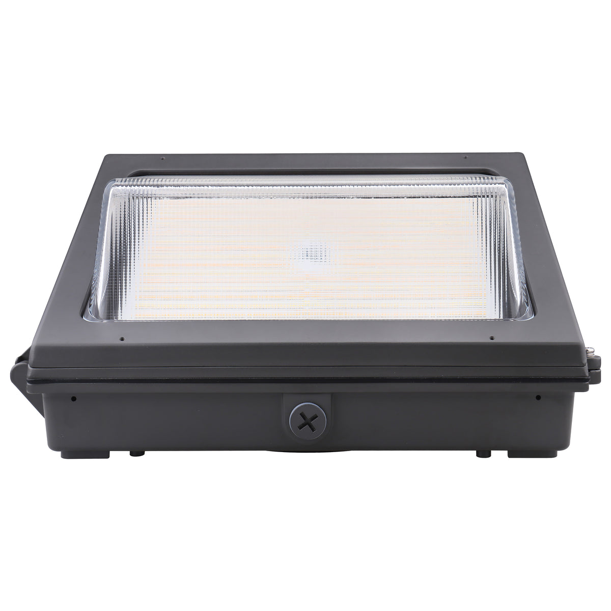 Emergency Architectural LED Wall Pack - CCT Selectable 3K/4K/5K - Wattage Adjustable - Bypassable Photocell - 120-277 Volt - Bronze Finish