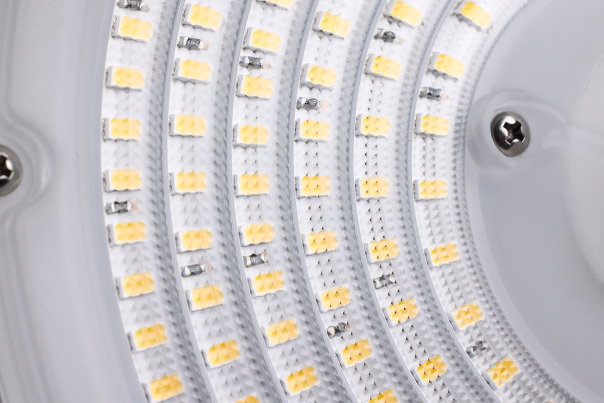 200 Watt UFO LED High Bay - 4000K - 28000 Lumens - 120-277 Volt - Black Finish