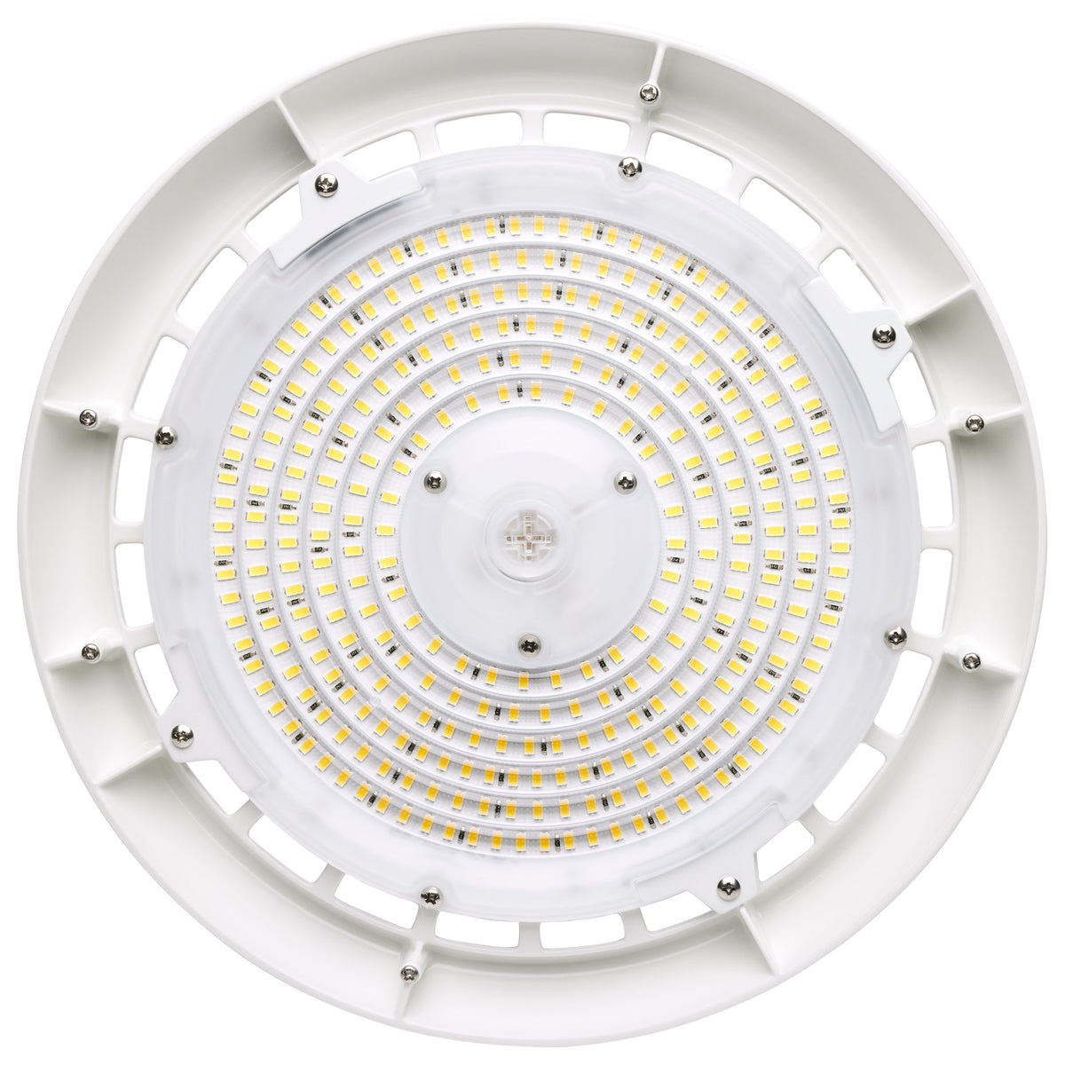 150 Watt UFO LED High Bay - 4000K - 20850 Lumens - 120-277 Volt - White Finish