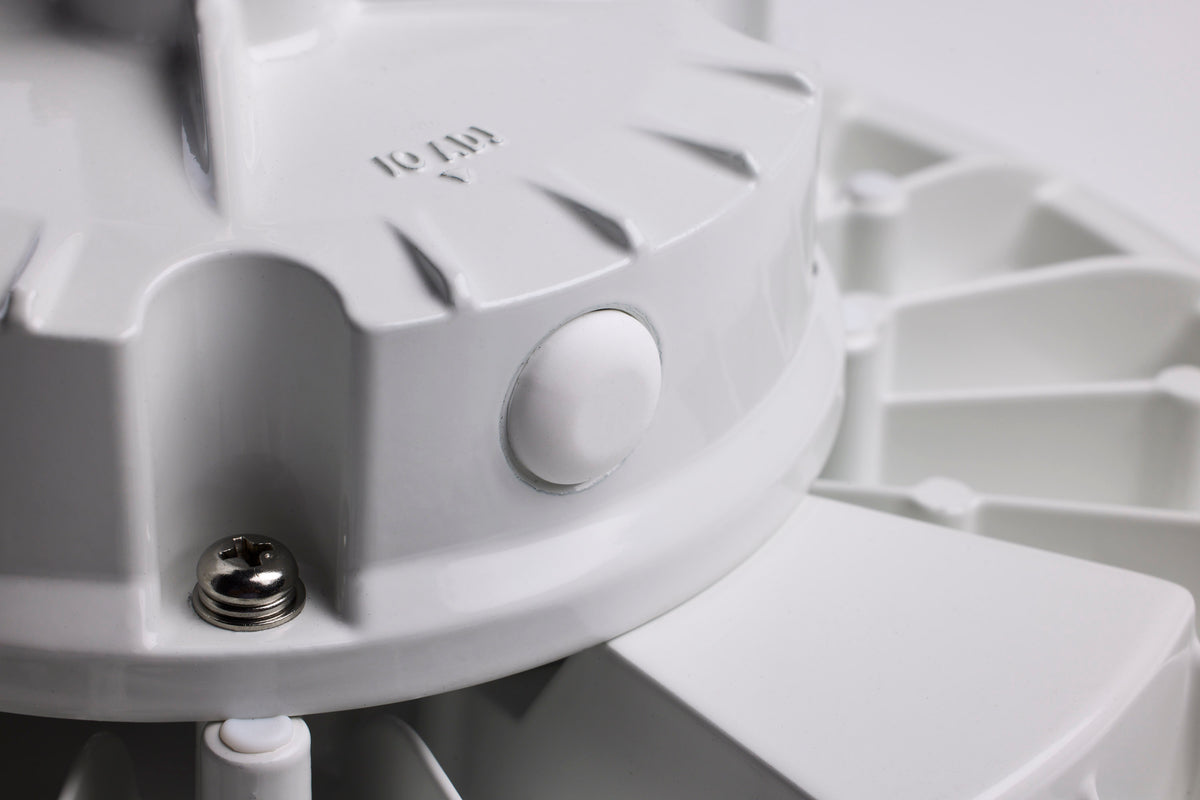150 Watt UFO LED High Bay - 5000K - 21600 Lumens - 120-277 Volt - White Finish