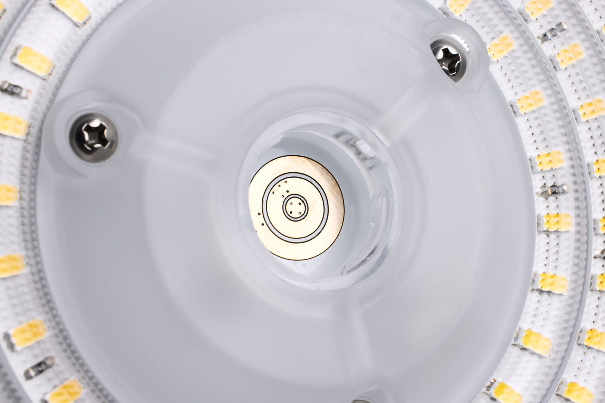 200 Watt UFO LED High Bay - 4000K - 28000 Lumens-120-277 Volt - White Finish