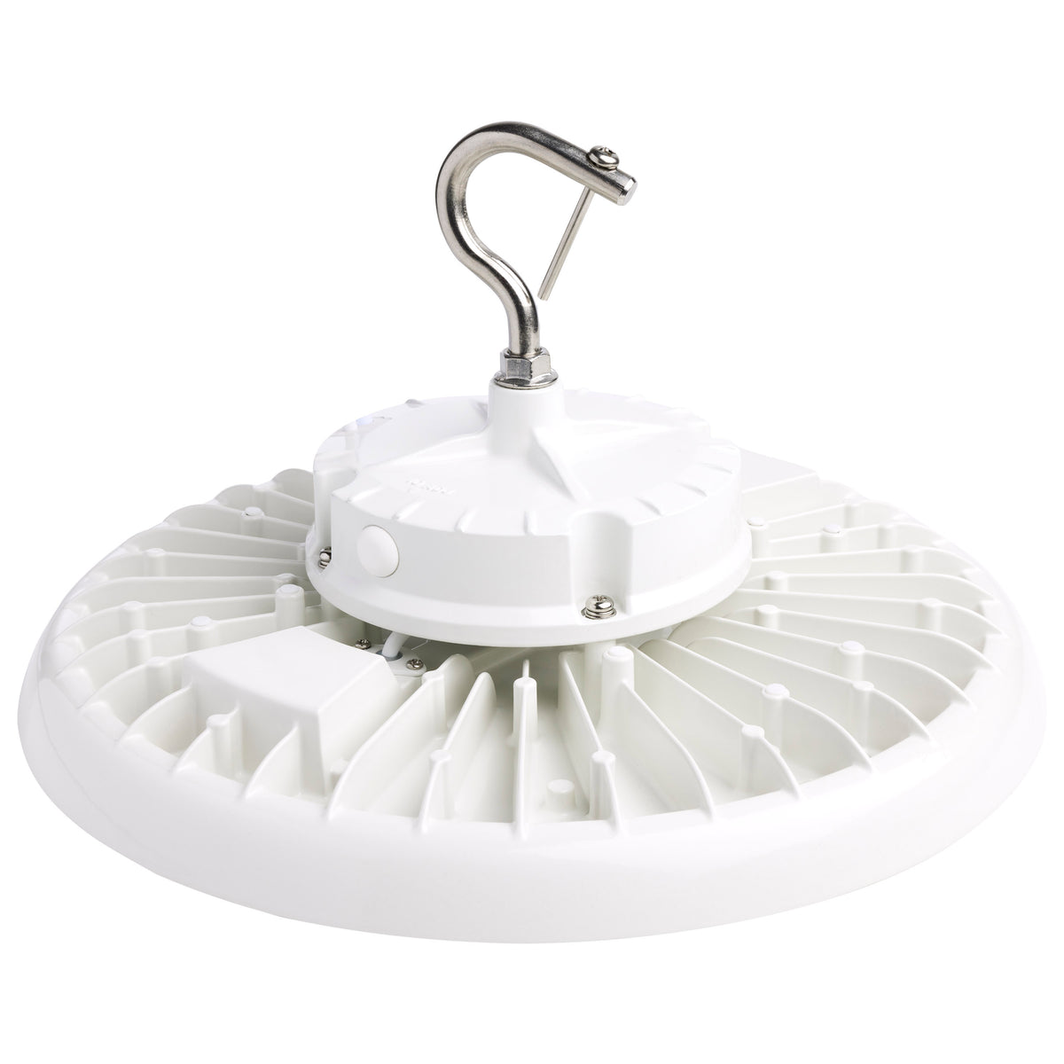 240 Watt UFO LED High Bay - 5000K - 34560 Lumens - 120-277 Volt - White Finish