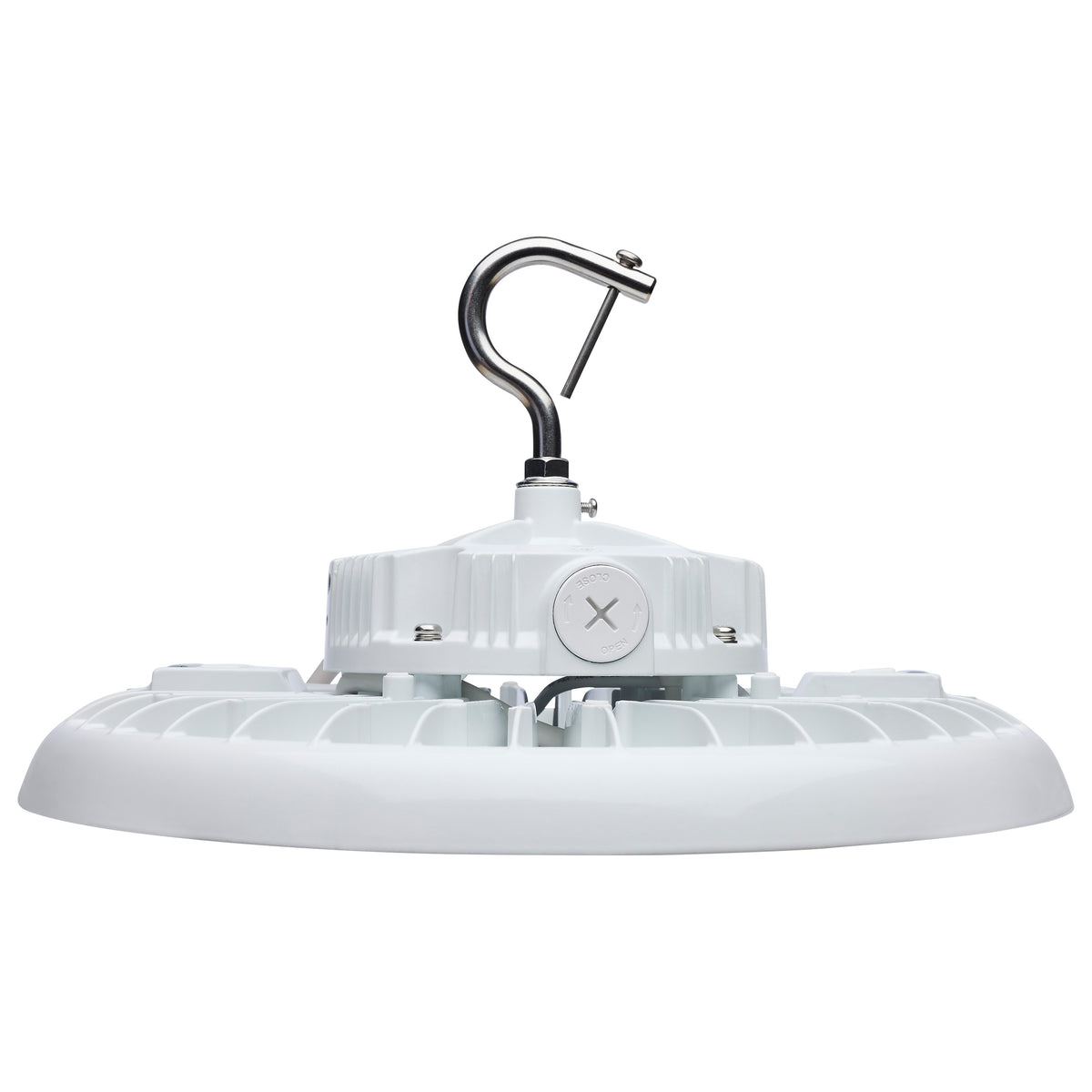 Wattage 150W/175W/200W and CCT Selectable 3K/4K/5K LED UFO High Bay - 120-347 Volt - White Finish