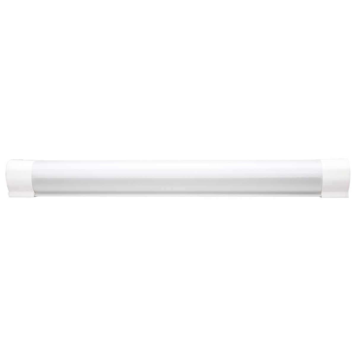 2 Foot - 20 Watt - LED Tri-Proof Linear Fixture - CCT Selectable - IP65 and IK08 Rated - 0-10V Dimming - White / Gray Finish
