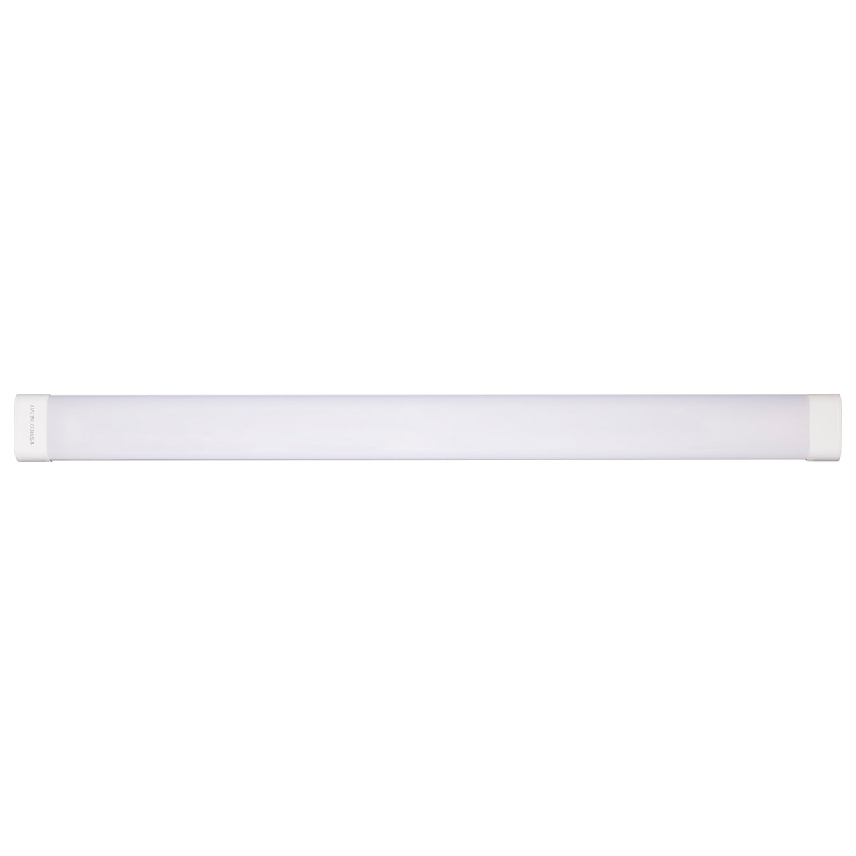 4 Foot - LED Tri-Proof Linear Fixture - CCT & Wattage Selectable - IP65 and IK08 Rated - 0-10V Dimming - 120V-347V - White / Gray Finish