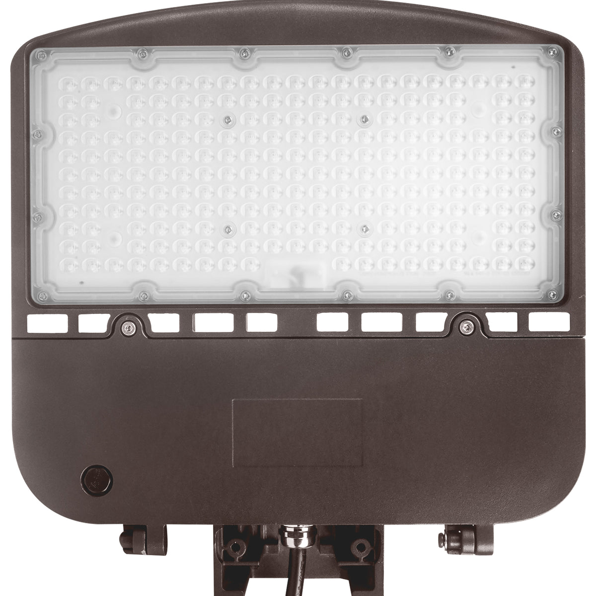 LED Area Light Type III - 100W - Bronze Finish - 5000K - 120-277V