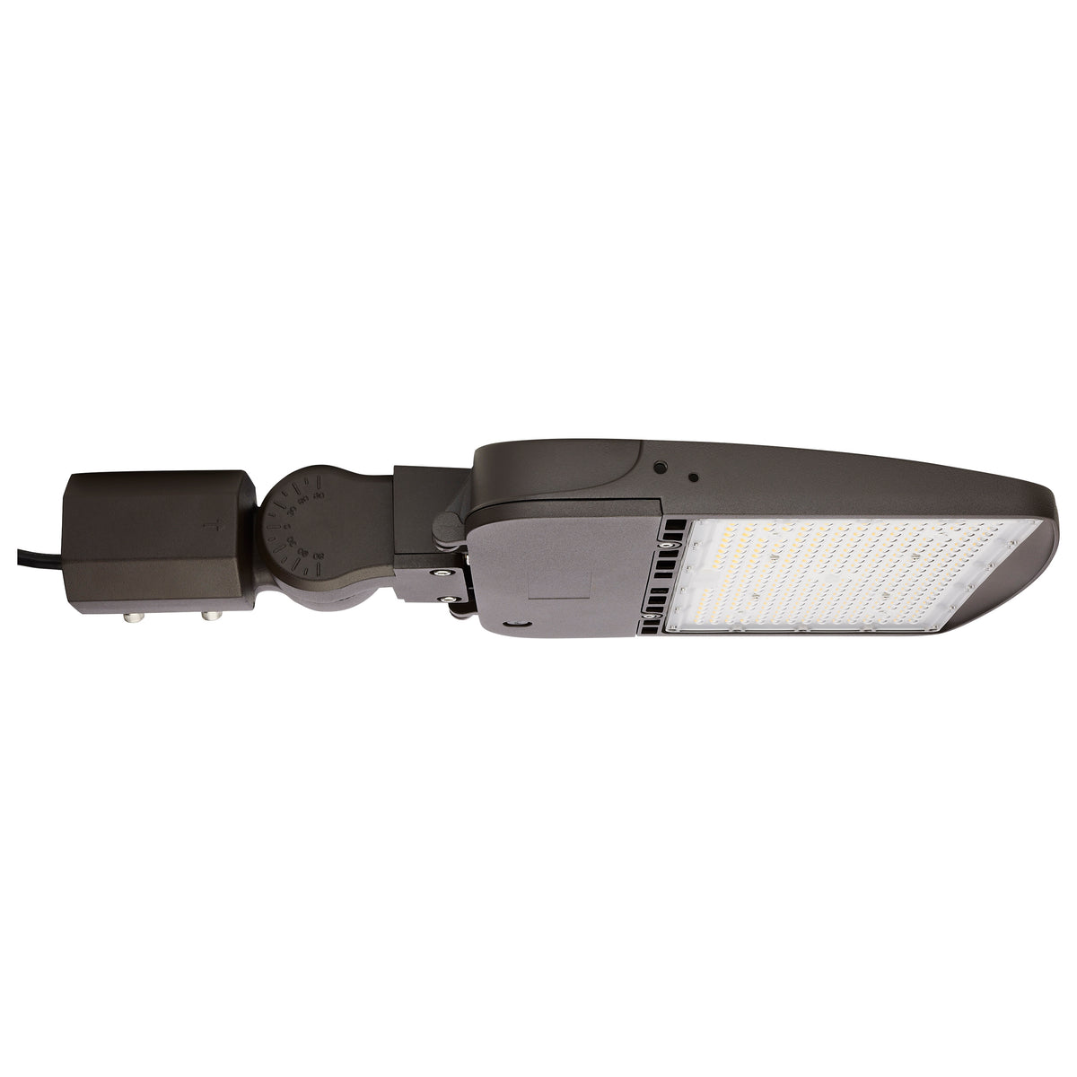 LED Area Light Type V - 200W - Bronze Finish - 5000K - 120-277V for commercial spaces and retail spaces