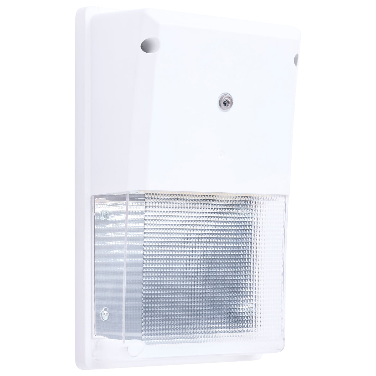 LED Turtle Friendly Small Wall Pack - 20 Watt - Amber Color - White Finish product image
