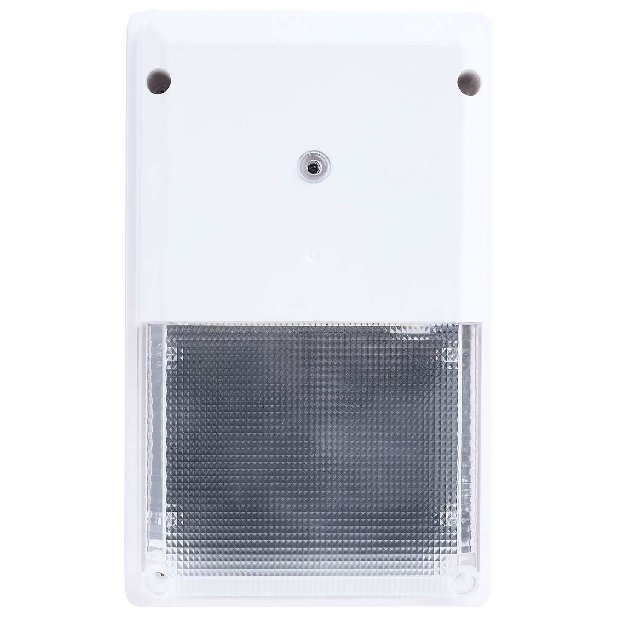 LED Turtle Friendly Small Wall Pack - 20 Watt - Amber Color - White Finish