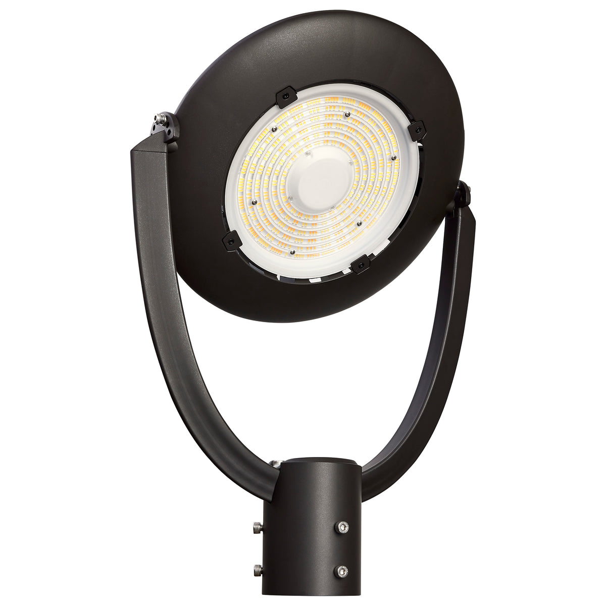 35 Watt Adjustable Post Top LED - CCT Selectable - 120-347 Volt - Bronze Finish