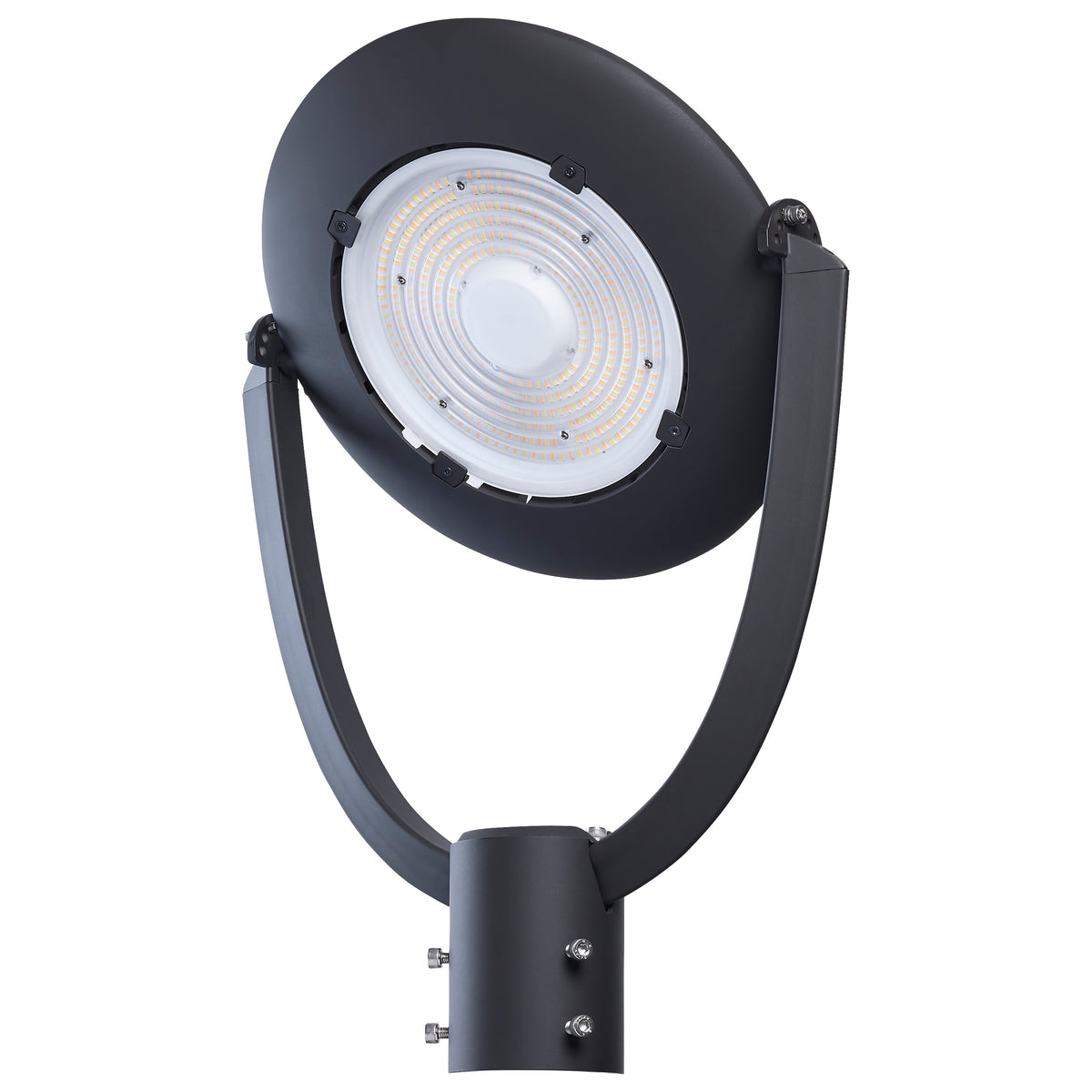 75/55/35 Watt - 3K/4K/5K CCT Small LED Post Top - Bronze - 120-347 Volt