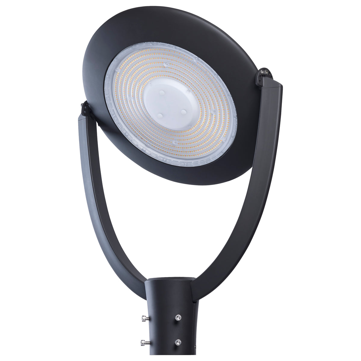 150/125/100 Watt - 3K/4K/5K CCT Large LED Post Top - Bronze - 120-347 Volt