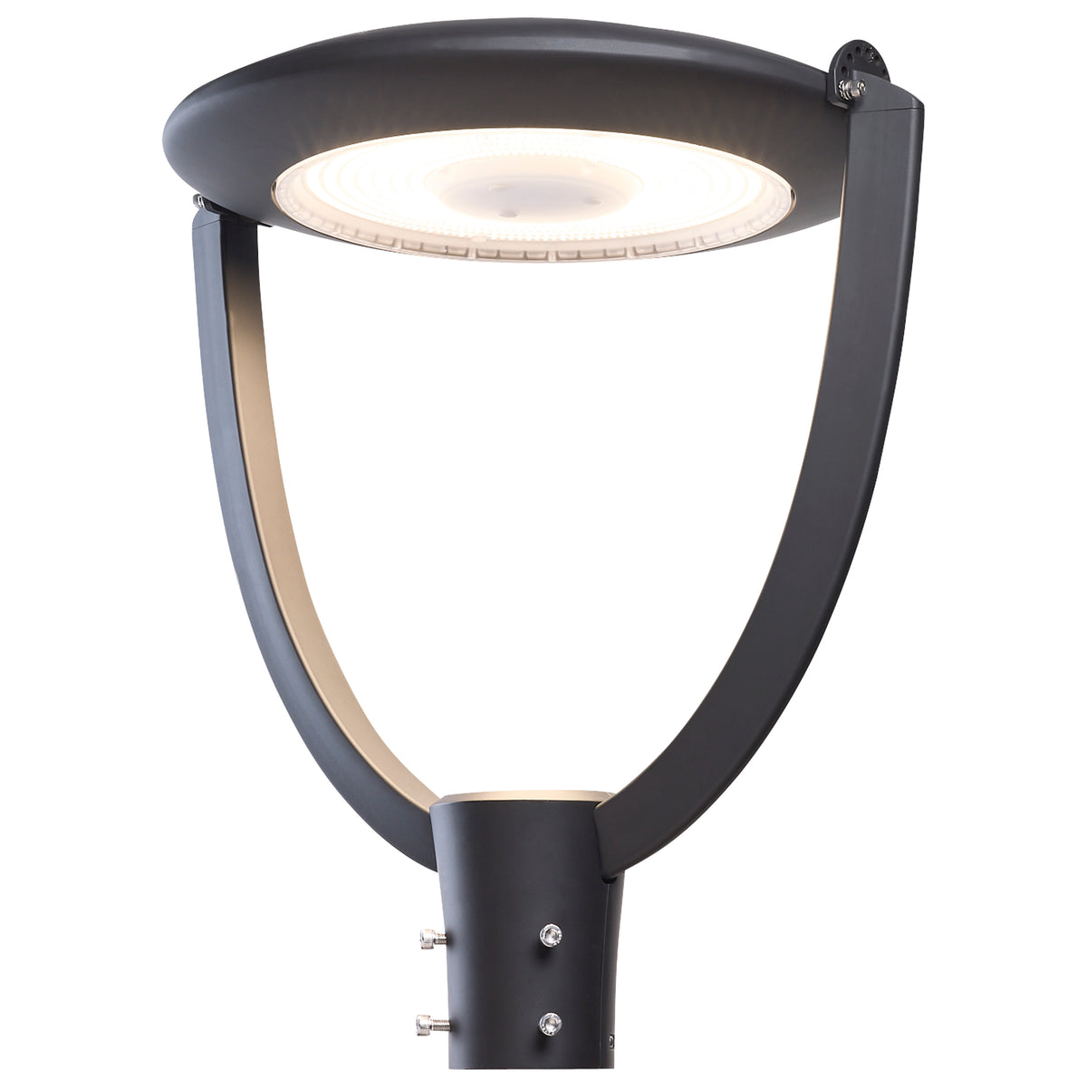 150/125/100 Watt - 3K/4K/5K CCT Large LED Post Top - Bronze - 120-347 Volt