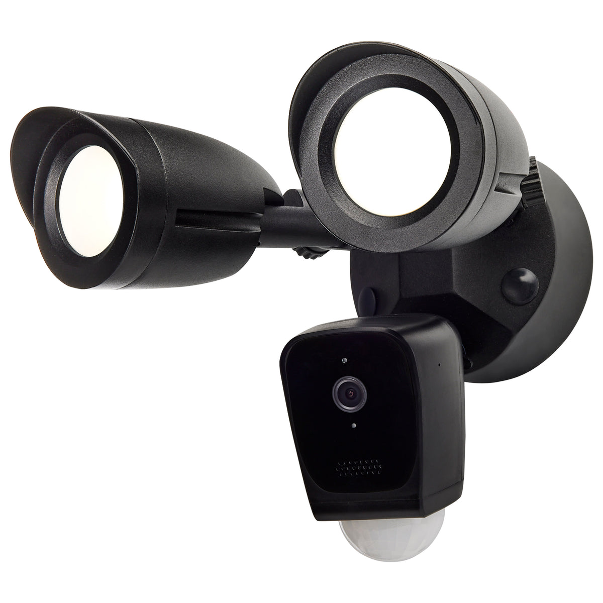 Starfish - Bullet SMART Security Light w/Camera - 20 Watt - 3000K - Black Finish - 120-277 Volt