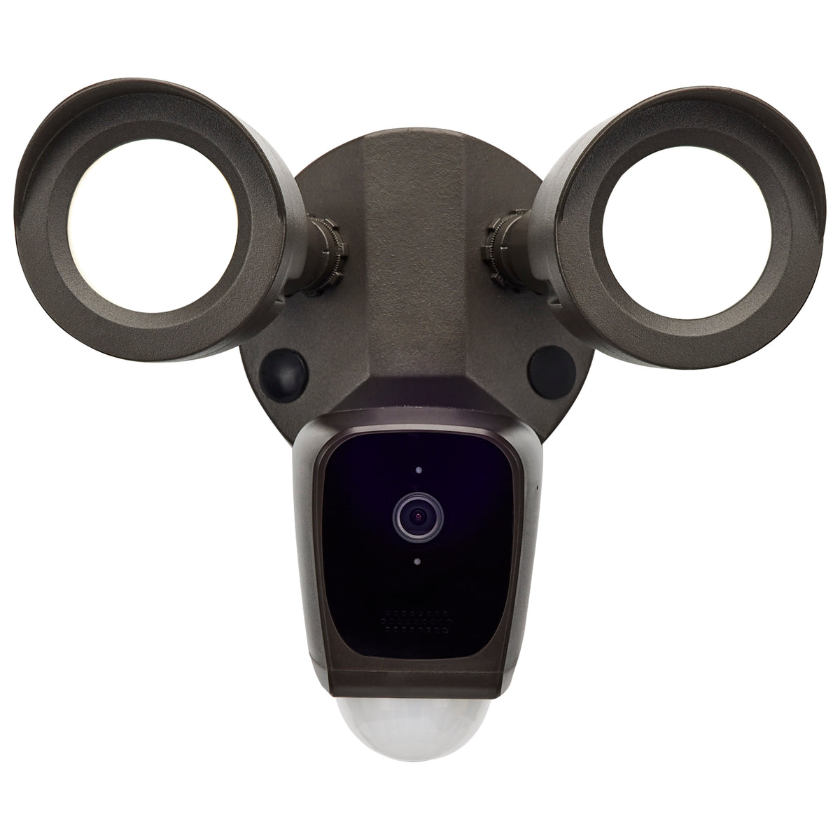Starfish - Bullet SMART Security Light w/Camera - 20 Watt - 3000K CCT - Bronze Finish - 120-277 Volt