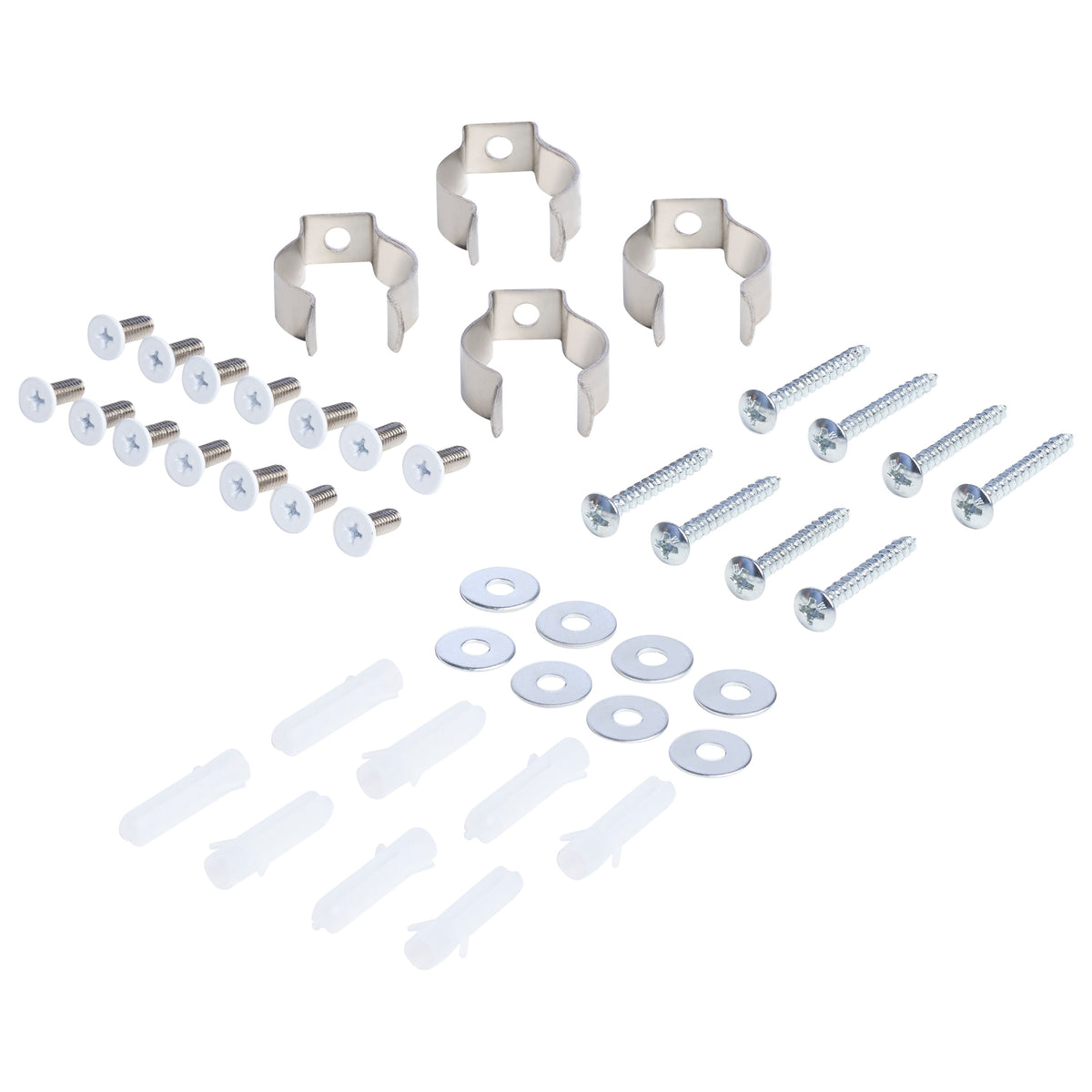 8 Foot - Quad Or Dual T8 Lamp Ready Fixture Channel - Empty Body Fixture - Complete Lamp Wiring Guide Available - White Finish