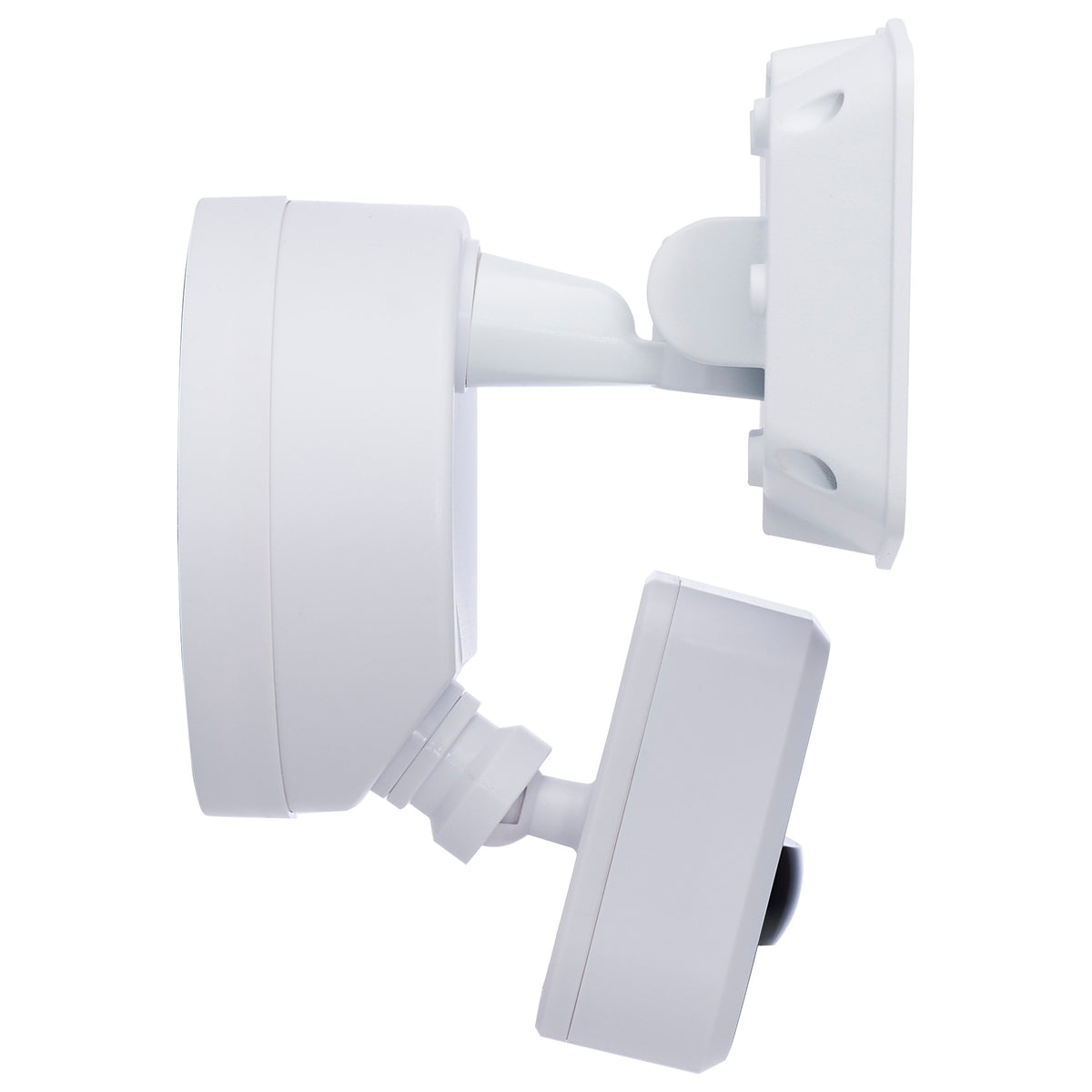 36 Watt Rectangular Outdoor SMART Security Light with Camera - Starfish EnabLED - Tunable White - White Finish