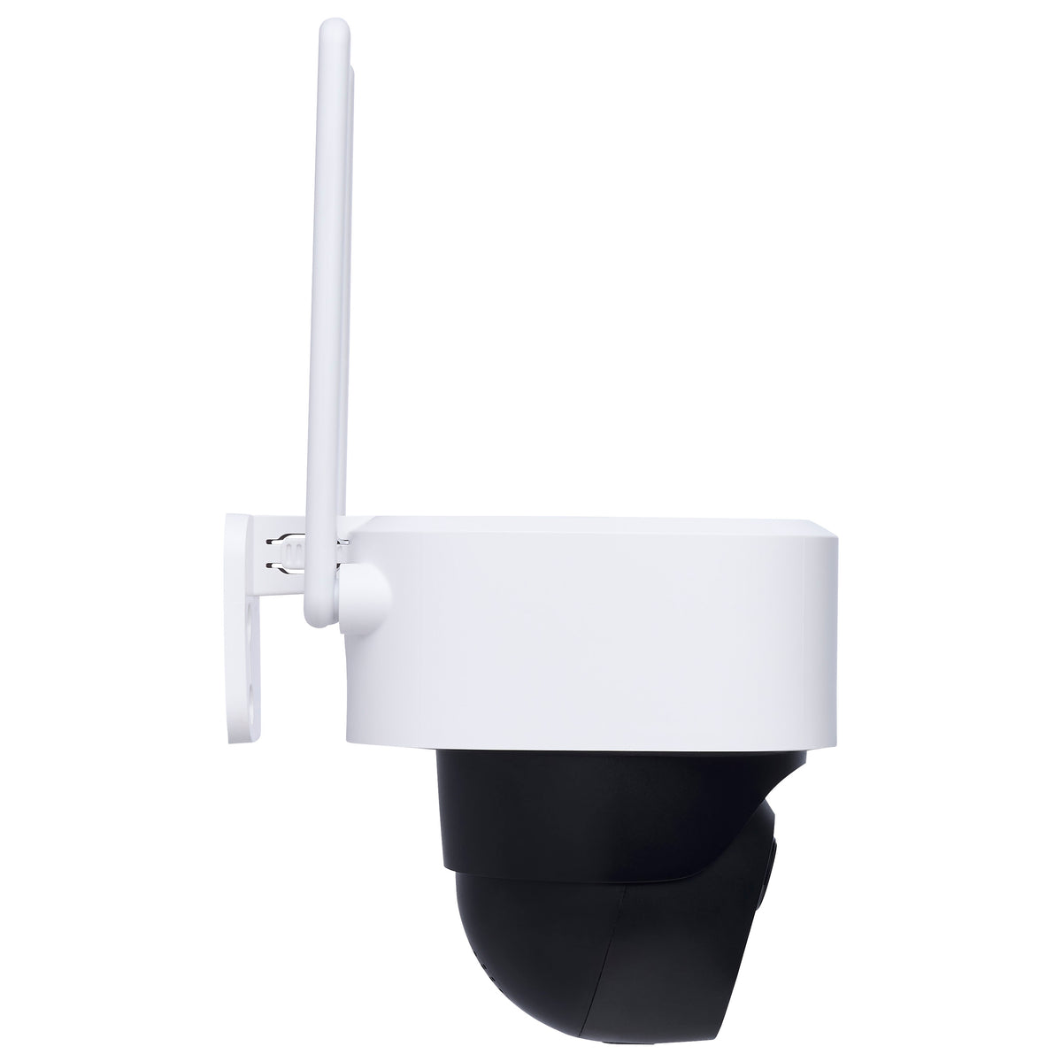 Starfish - Smart Outdoor Pan & Tilt Camera Battery includes optional solar panel - Black / White Finish