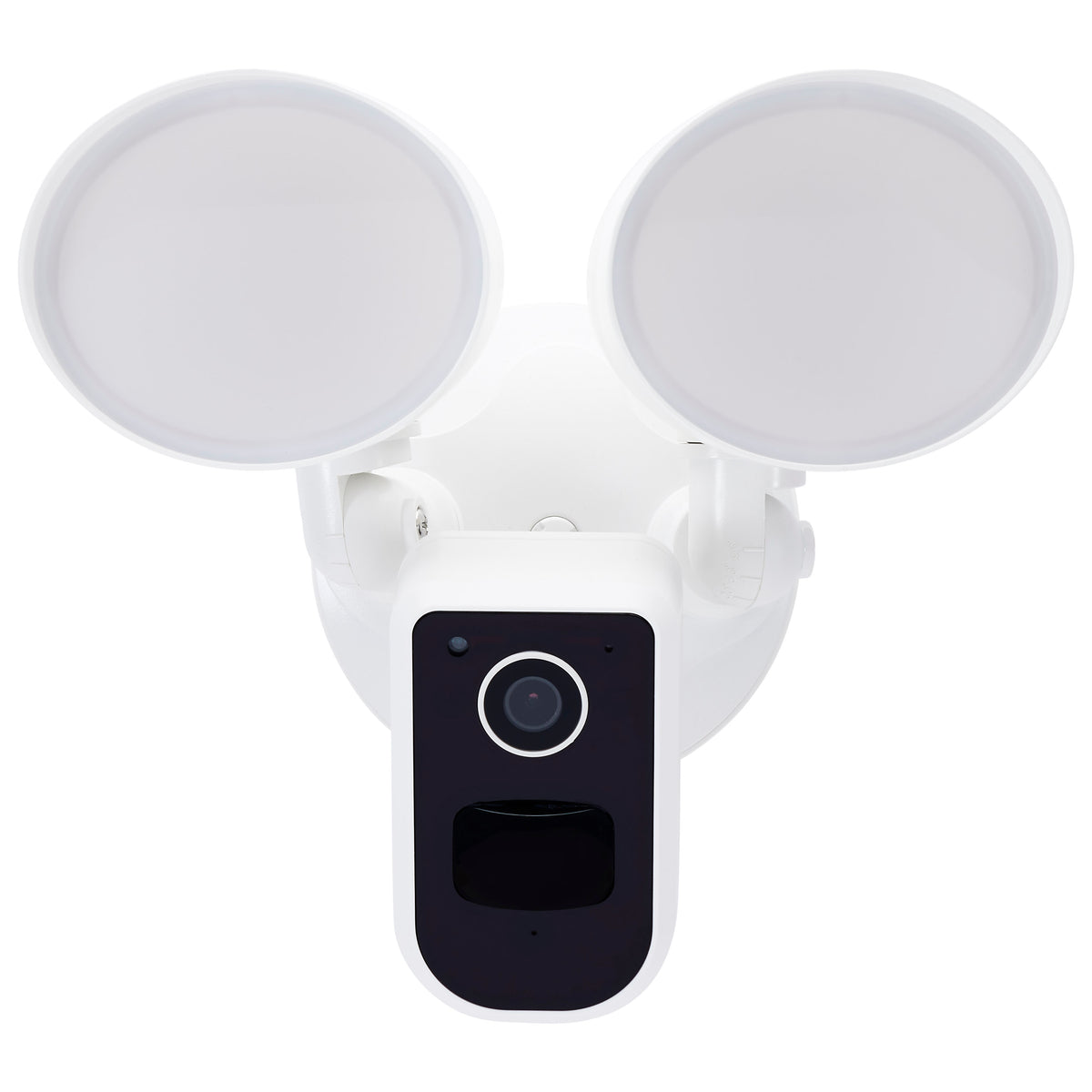 20 Watt Bullet Outdoor SMART Security Light with Camera - Starfish EnabLED - 3K/4K/5K CCT Selectable - White Finish